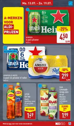 Aldi folder week 29 - Voorbeeld van een folder van Aldi, geldig van 13-07-2026 | Pagina: 17 | Producten: Citroen, Bier, Dijoni mustár, Limonade