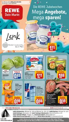 Rewe Prospekt Bochum ab 21.09.2026 gültig