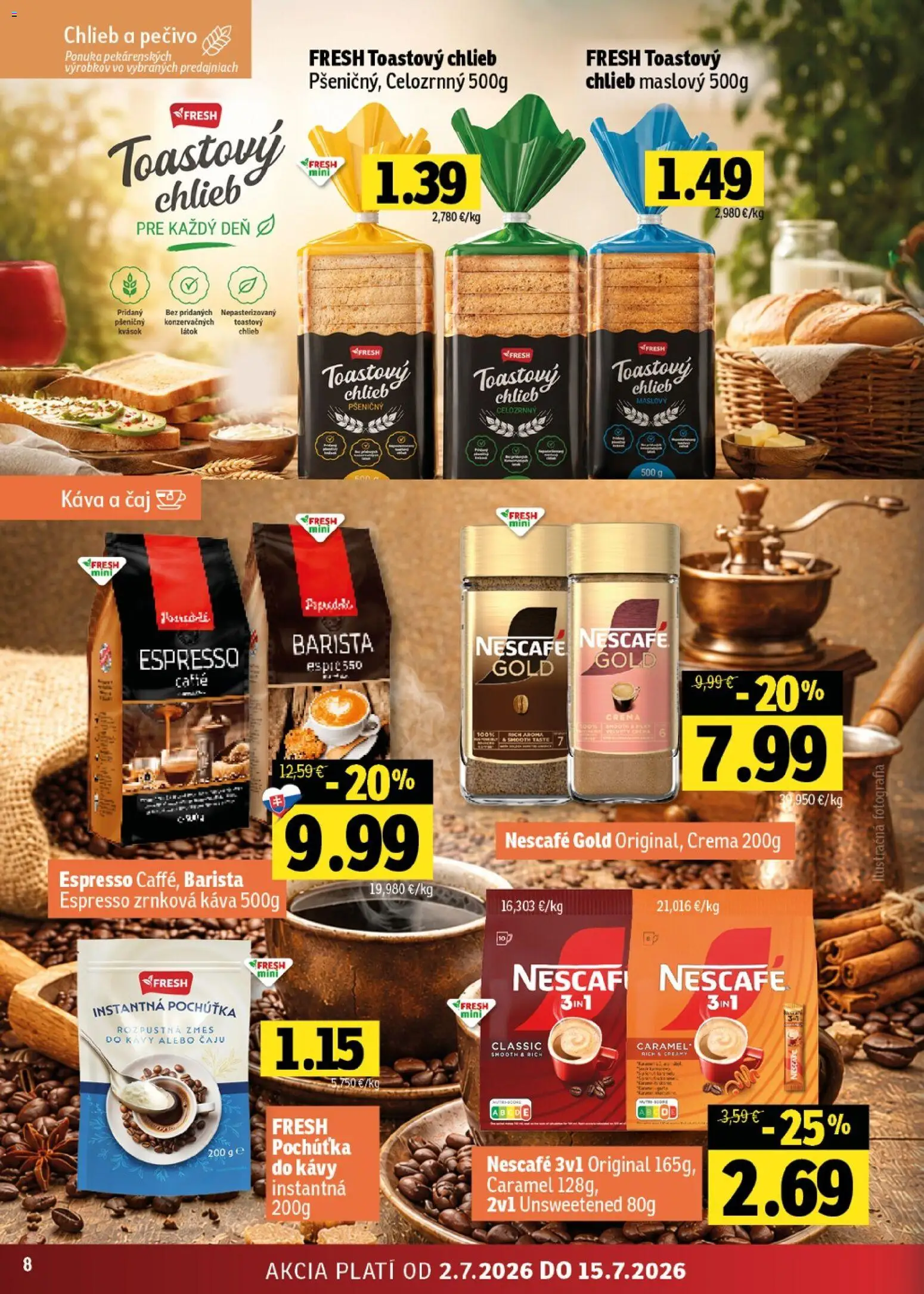 Nové Fresh akcie – leták je platný od 02.07.2026 | Strana: 8