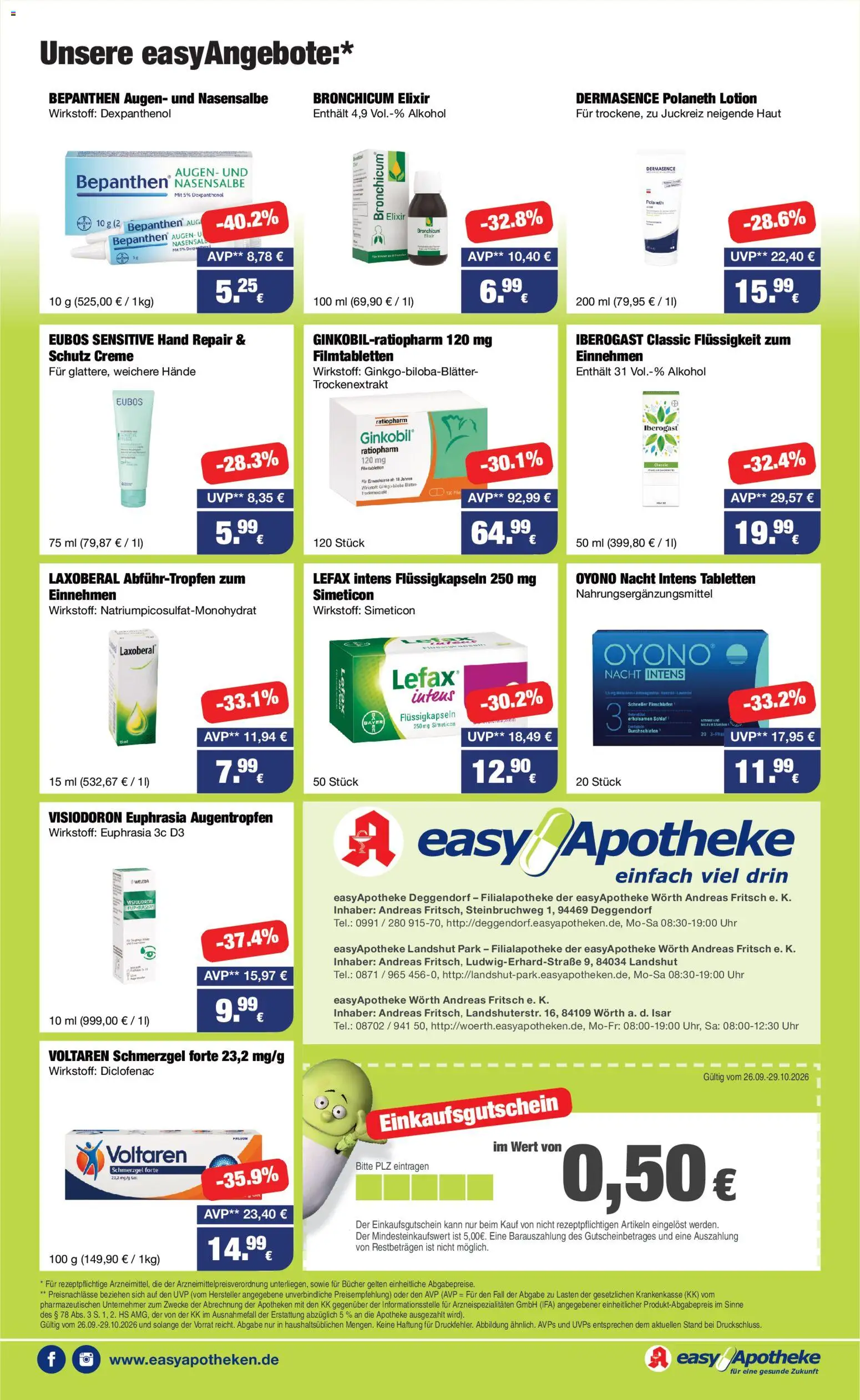 Easy Apotheke Prospekt – gültig ab 26.09.2026 | Seite: 5