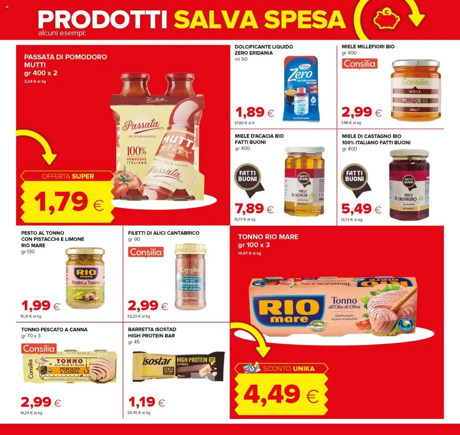 Volantino Tigre del 08/10/2026 | Pagina: 13 | Prodotti: Pomodoro, Limone, Limoni, Miele