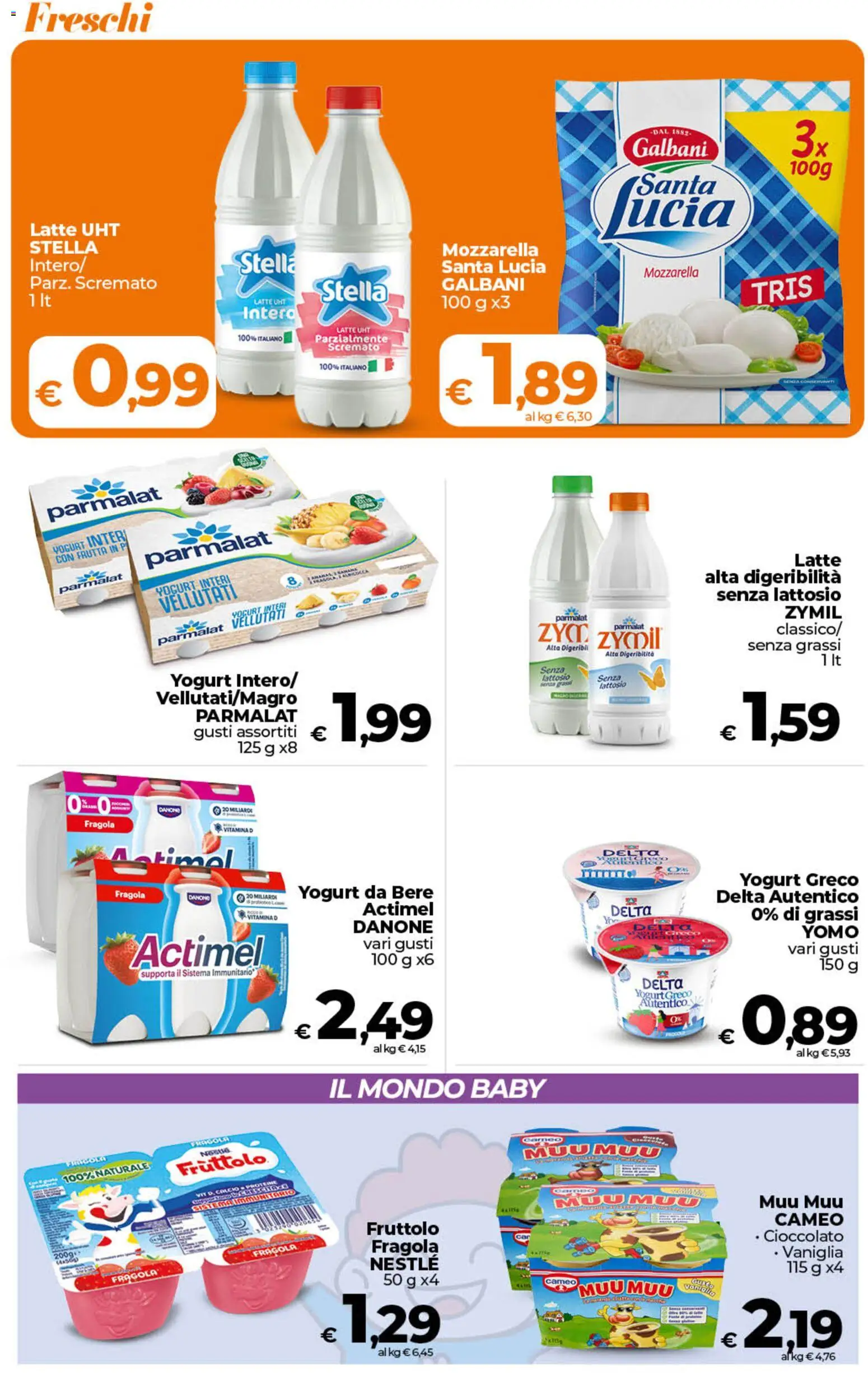 Volantino Ipercoop del 19.05.2026 | Pagina: 18 | Prodotti: Yogurt greco, Yogurt, Cioccolato, Latte