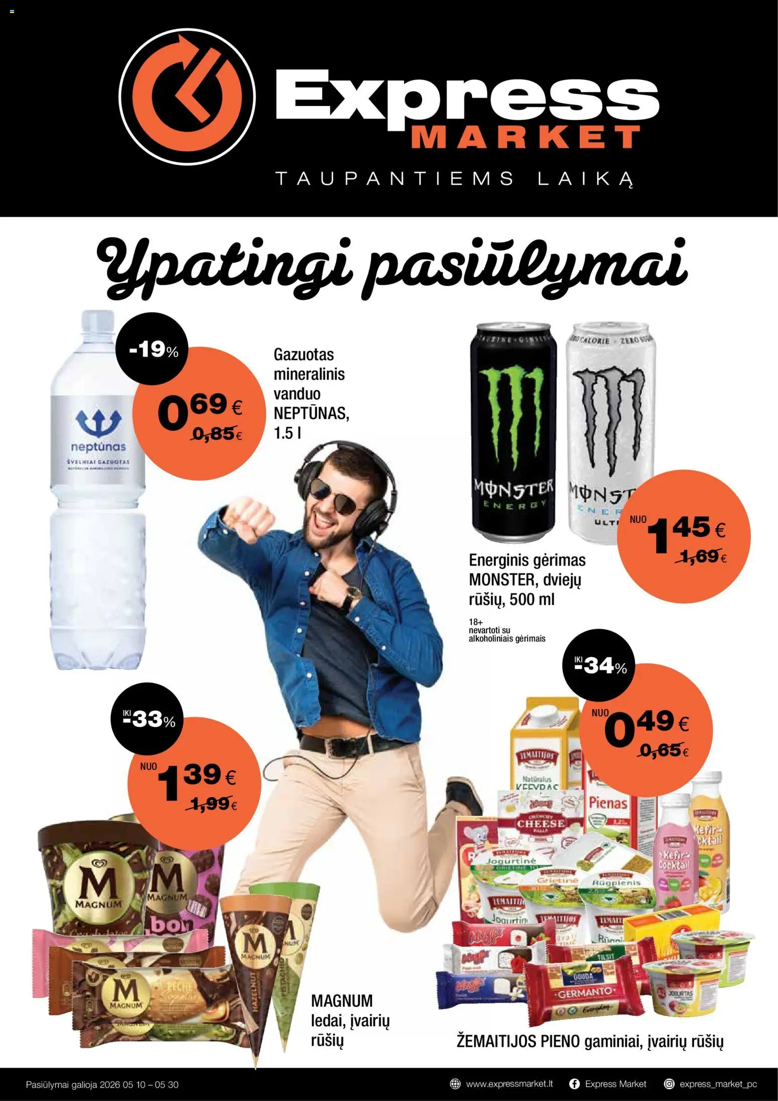 Express market akcijos nuo 10.05.2026 | Puslapis: 1