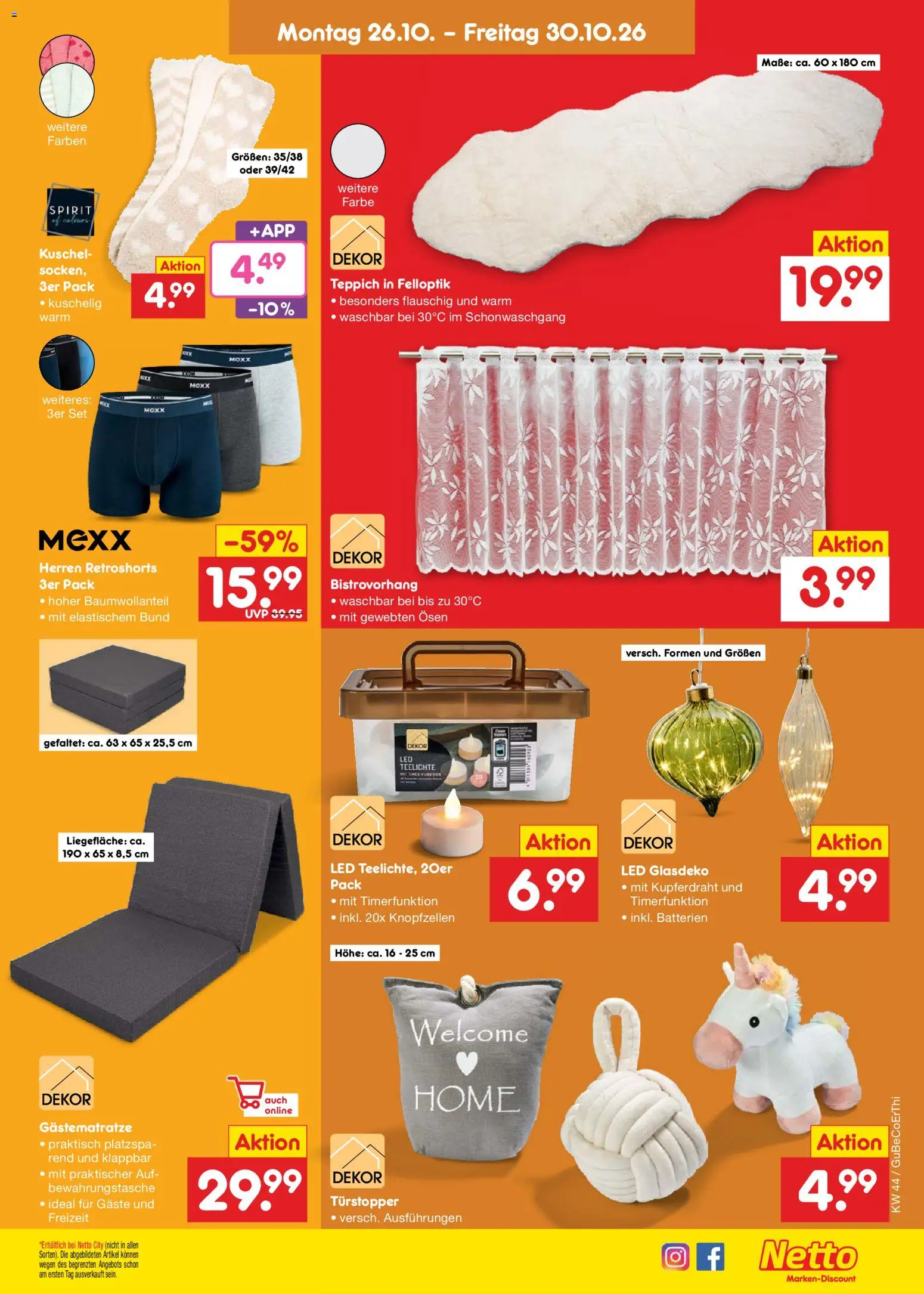 Netto Marken-Discount Prospekt – gültig ab 26.10.2026 | Seite: 39