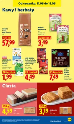 Pogląd oferty "MOKATE Crema, kawa ziarnista, Kawa ziarnista 1 kg" - ważna od 11.06.2026 | Strona: 83