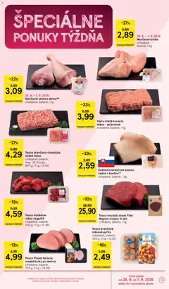 Tesco leták platný od 26.08.2026 | Strana: 13