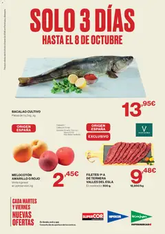Vista previa El Corte Inglés solo 3 días válido desde el 06/10/2026