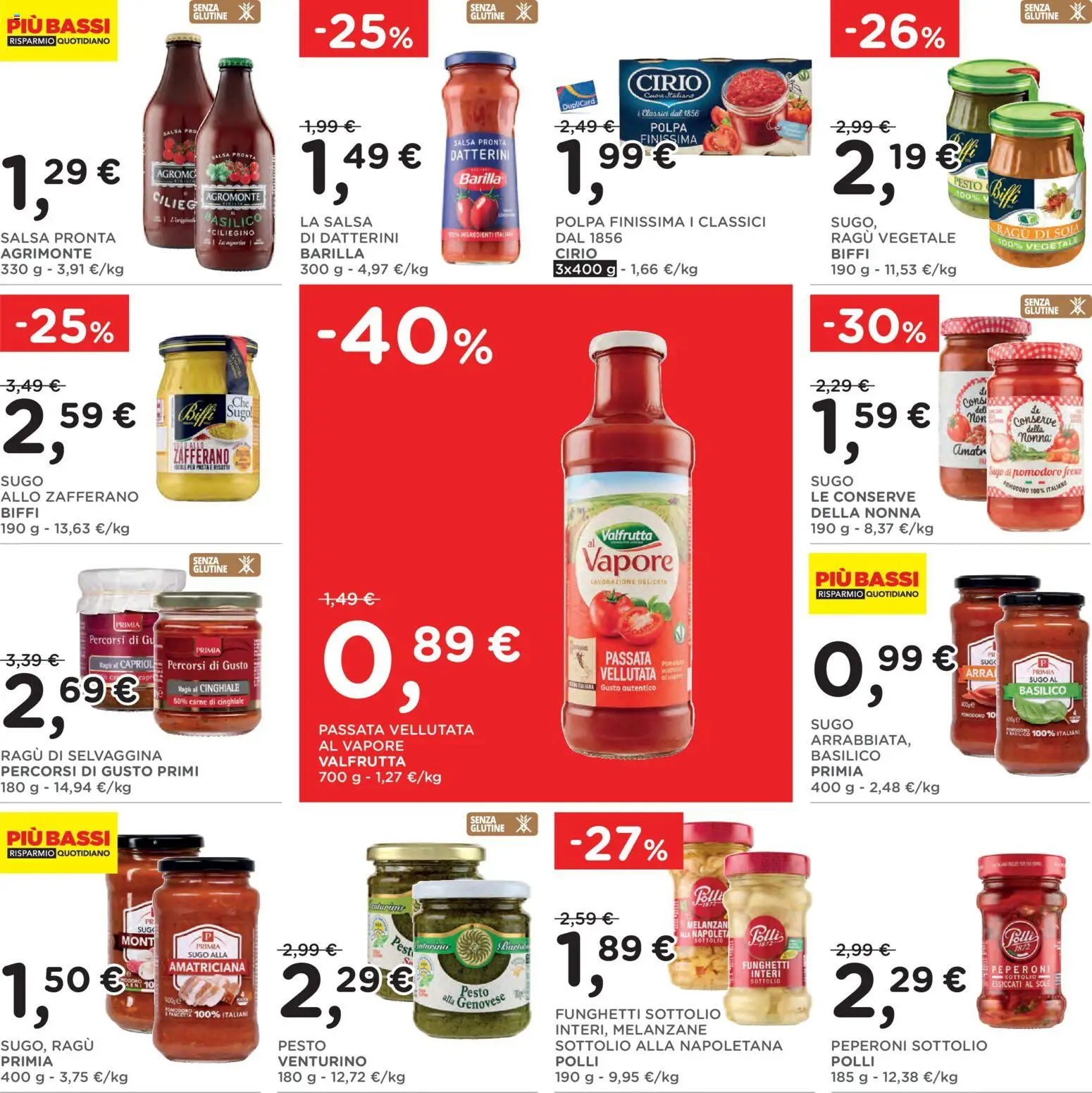 Volantino Poli del 22.04.2026 | Pagina: 19 | Prodotti: Peperoni, Pesto, Ragú, Melanzane