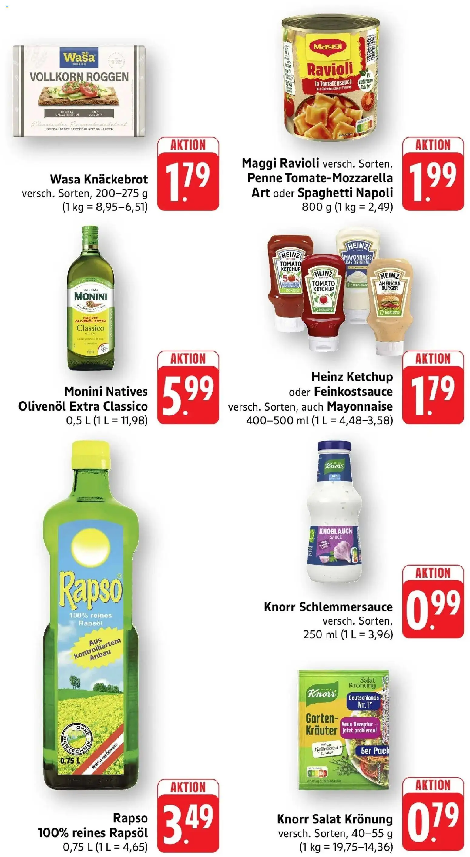 nah & gut Prospekt Gengenbach – gültig ab 14.06.2026 | Seite: 7 | Produkte: Heinz ketchup, Knoblauch, Ketchup, Salat