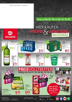 Selgros Prospekt Eschborn ab 01.10.2026 gültig