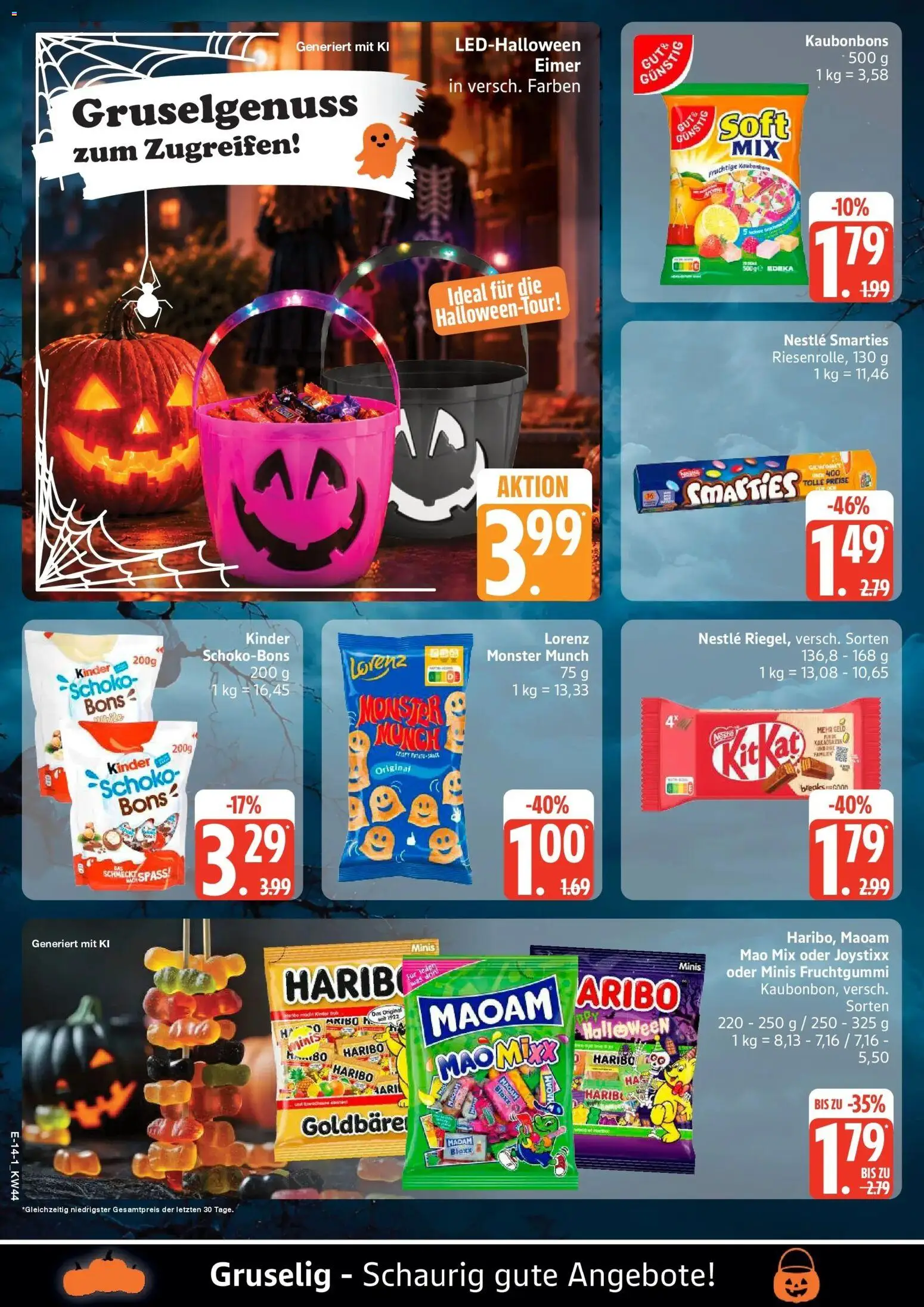 Edeka Prospekt Hamburg (ab 26.10.2026) » Angebote Online | Seite: 20 | Produkte: Haribo, Smarties, Monster