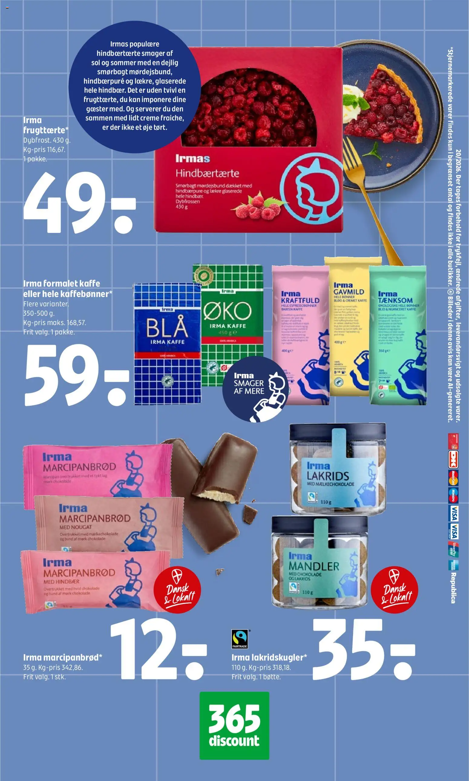 Coop 365 tilbudsavis – gyldig fra 14.05.2026 | Side: 32 | Produkter: Chokolade, Hindbær, Marcipan, Marcipanbrød