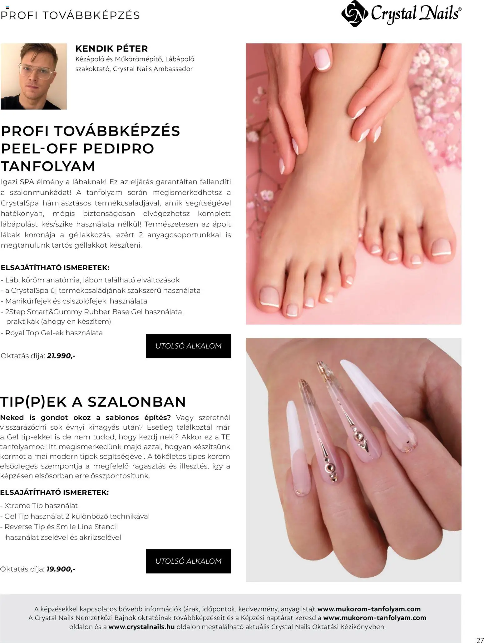 Crystal Nails akciós ujság - amely érvényes a következő dátumtól: 09.03.2026 | Oldal: 27