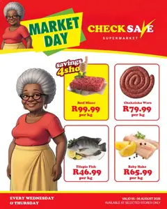 Check Save specials catalogue – valid from 05/08/2026