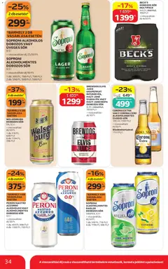 Auchan akciós újság - amely érvényes a következő dátumtól: 2026.10.22. | Oldal: 34