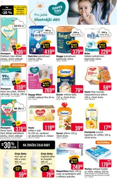 Náhled letáku Sunar mléčná kaše, Milk porridge, 210 g, various types. od 04.06.2026 | Strana: 11