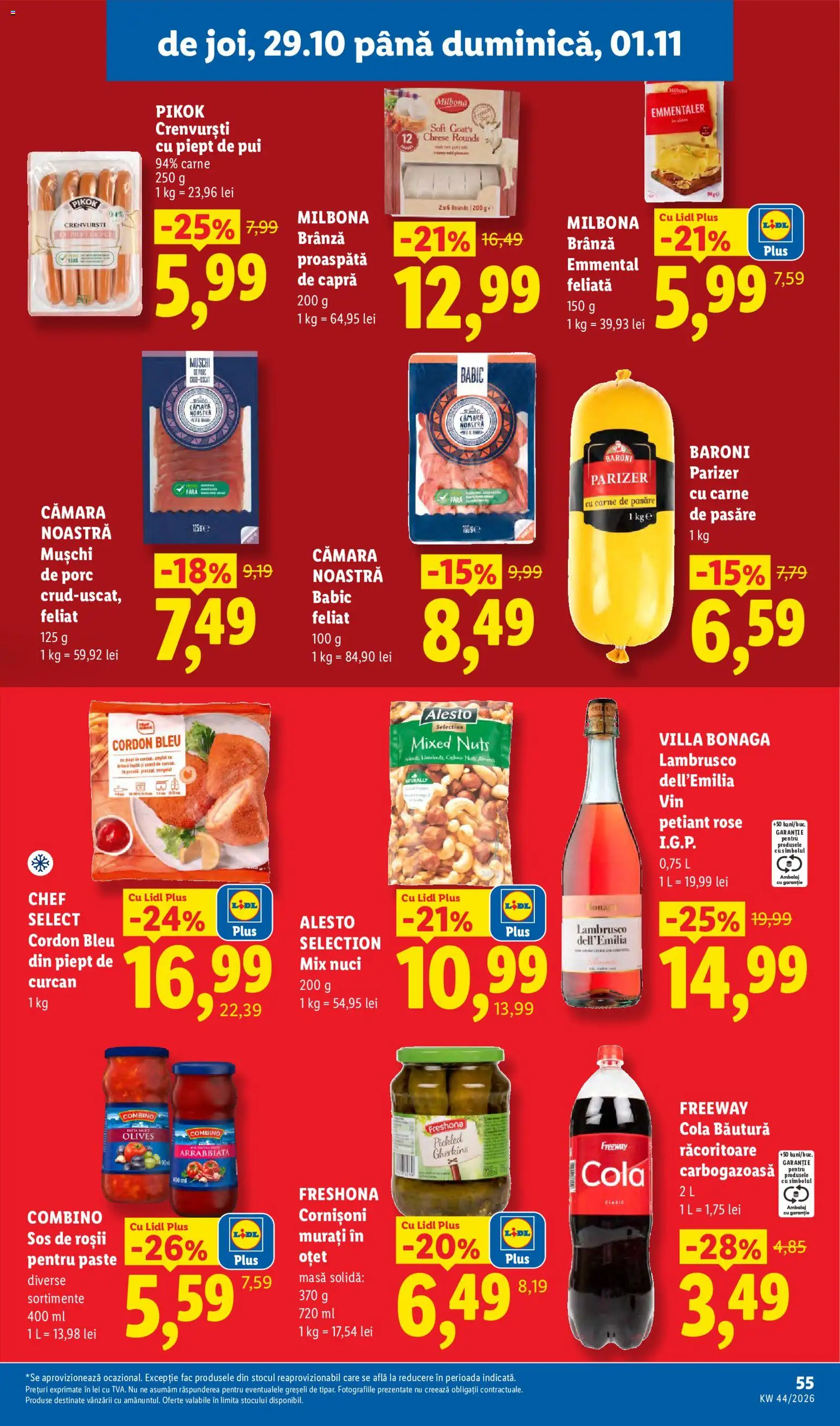 Noul catalog Lidl – valabil de la 26.10.2026 | Pagină: 55