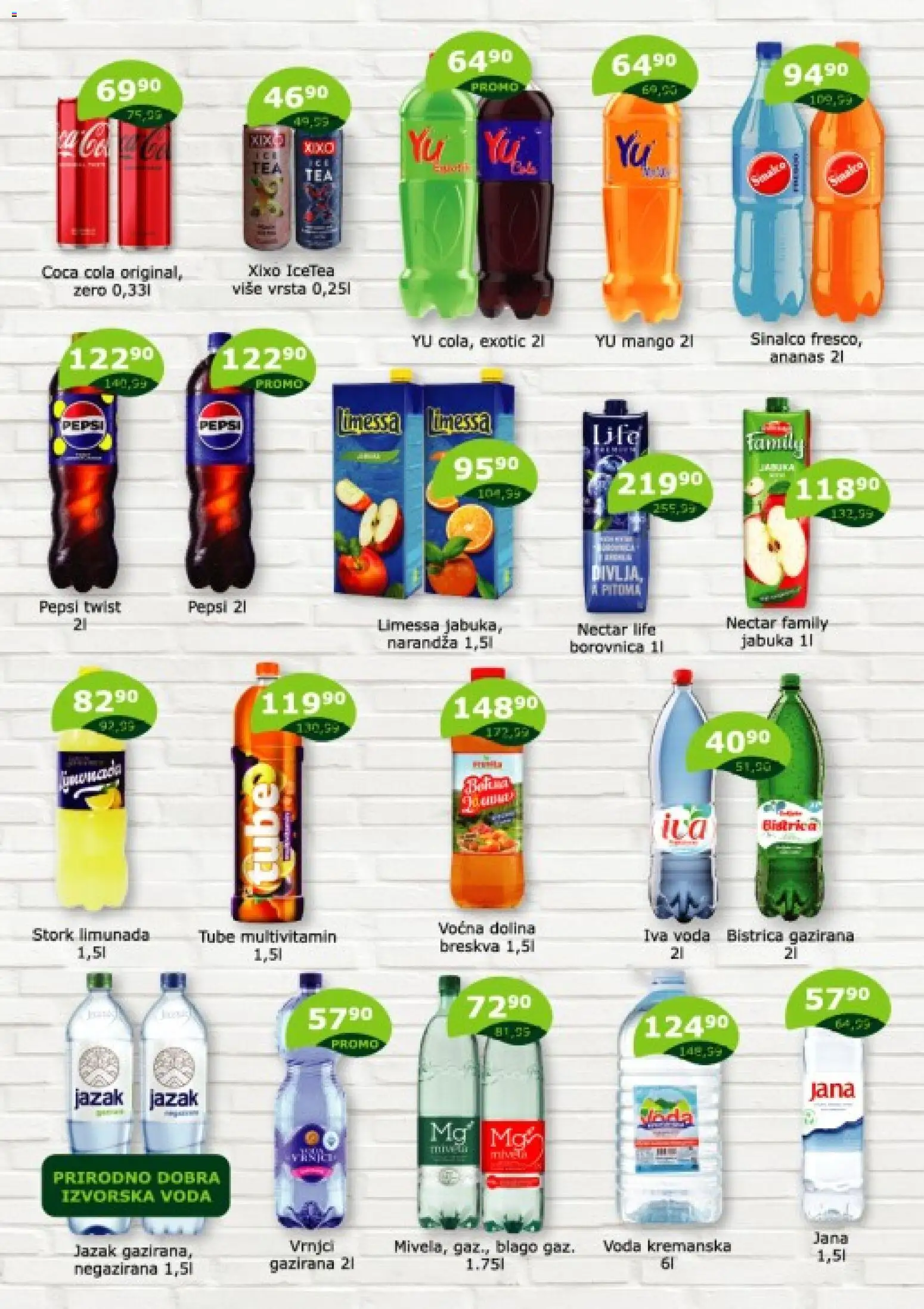 Valor katalog - važi od 16.06.2026 | Strana: 2 | Proizvode: Ananas, Coca Cola, Mango, Voda