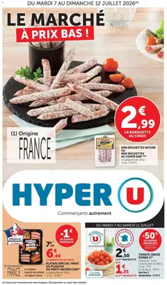 Hyper U - Prévisualisation de Hyper U - Catalogue HYPER U valide à partir de 07/07/2026