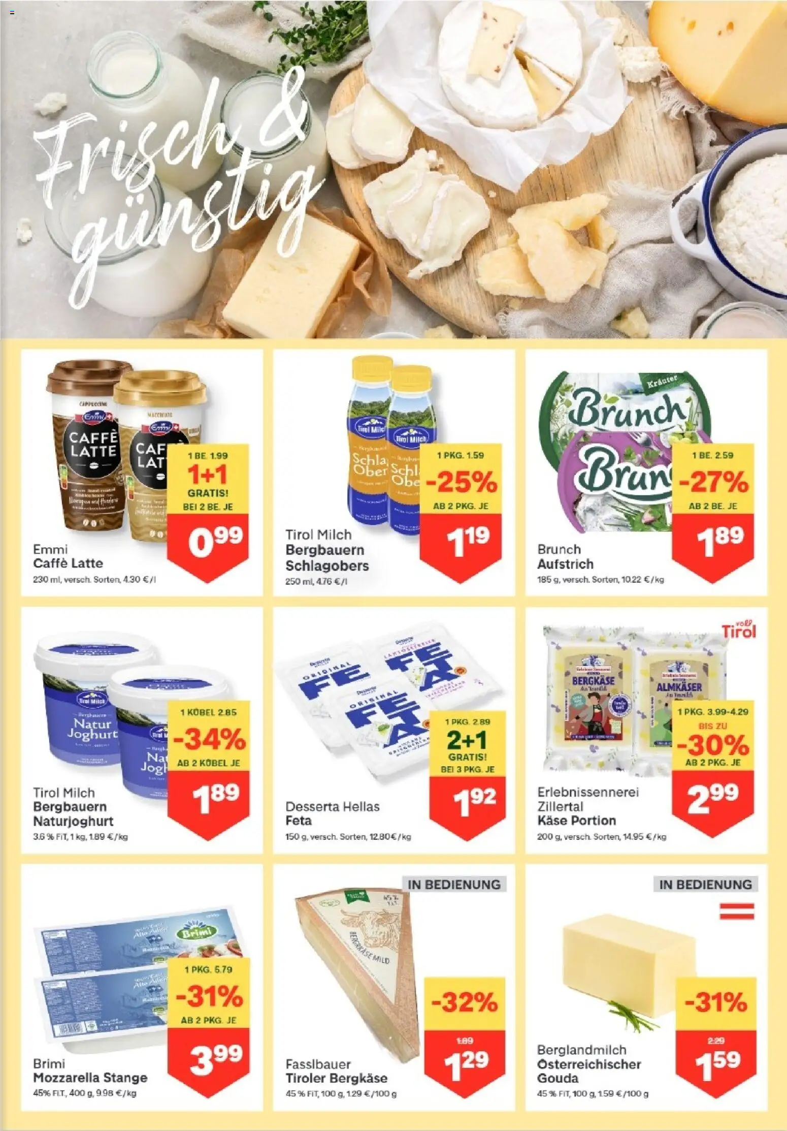 MPREIS Altenmarkt im Pongau gültig ab 02.07.2026 | Seite: 5 | Produkte: Milch, Käse, Joghurt