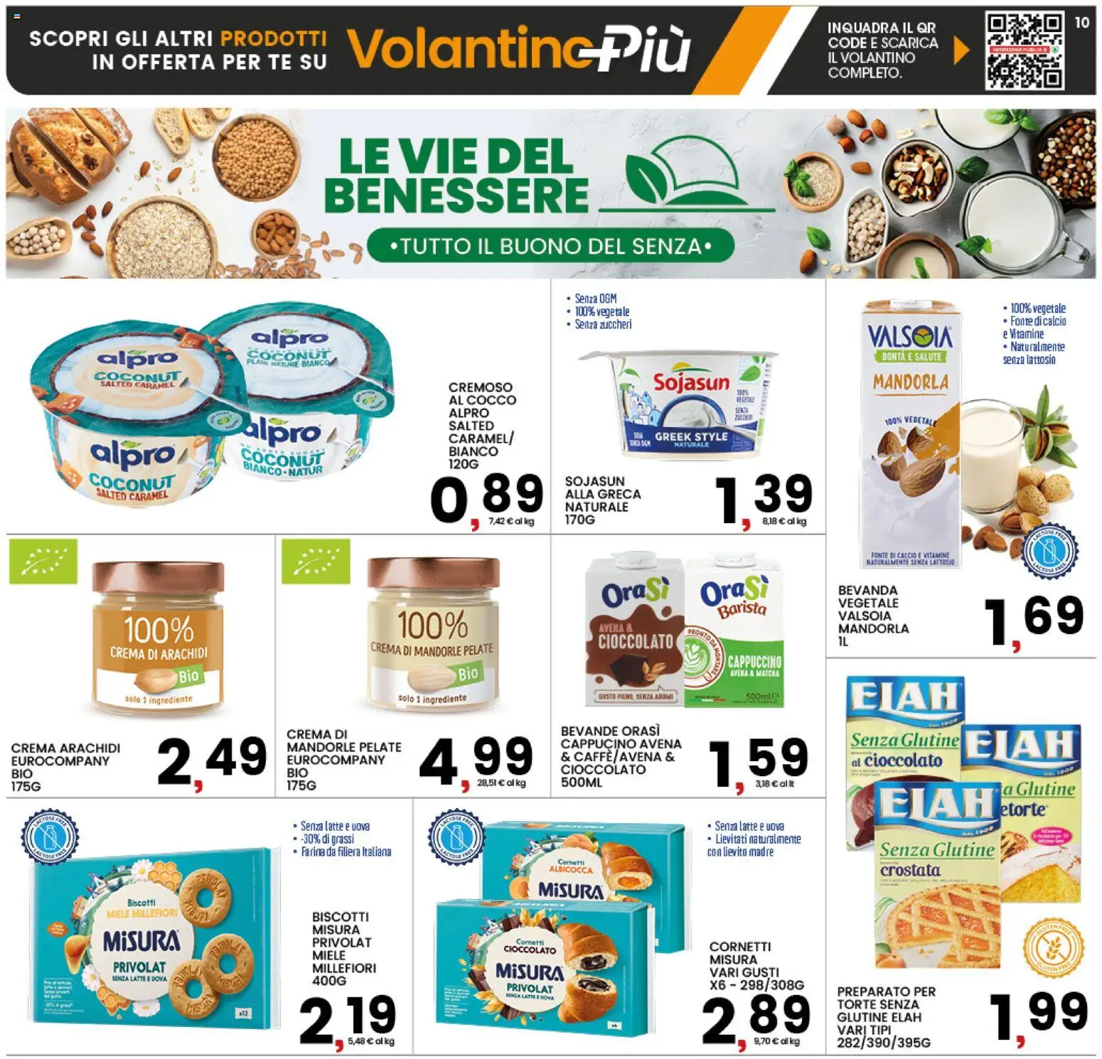 Volantino Interspar del 31/08/2026 | Pagina: 10 | Prodotti: Tè, Farina, Matcha, Arachidi
