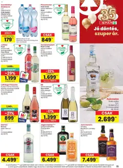 Spar akciós újság - amely érvényes a következő dátumtól: 2026.08.06. | Oldal: 15