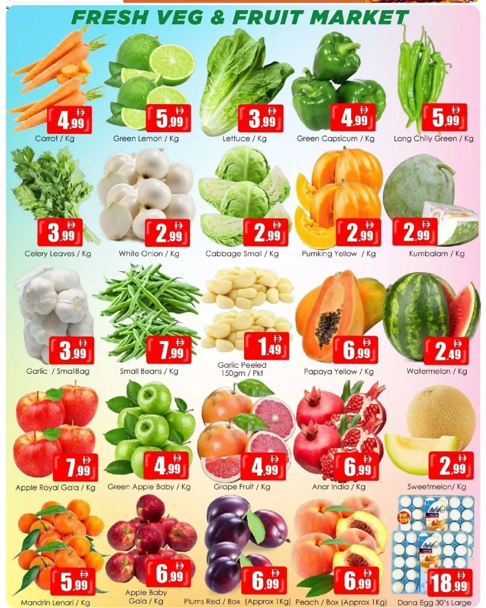 {H1} | Page: 8 | Products: Carrot, Fruit, Lemon, Peach