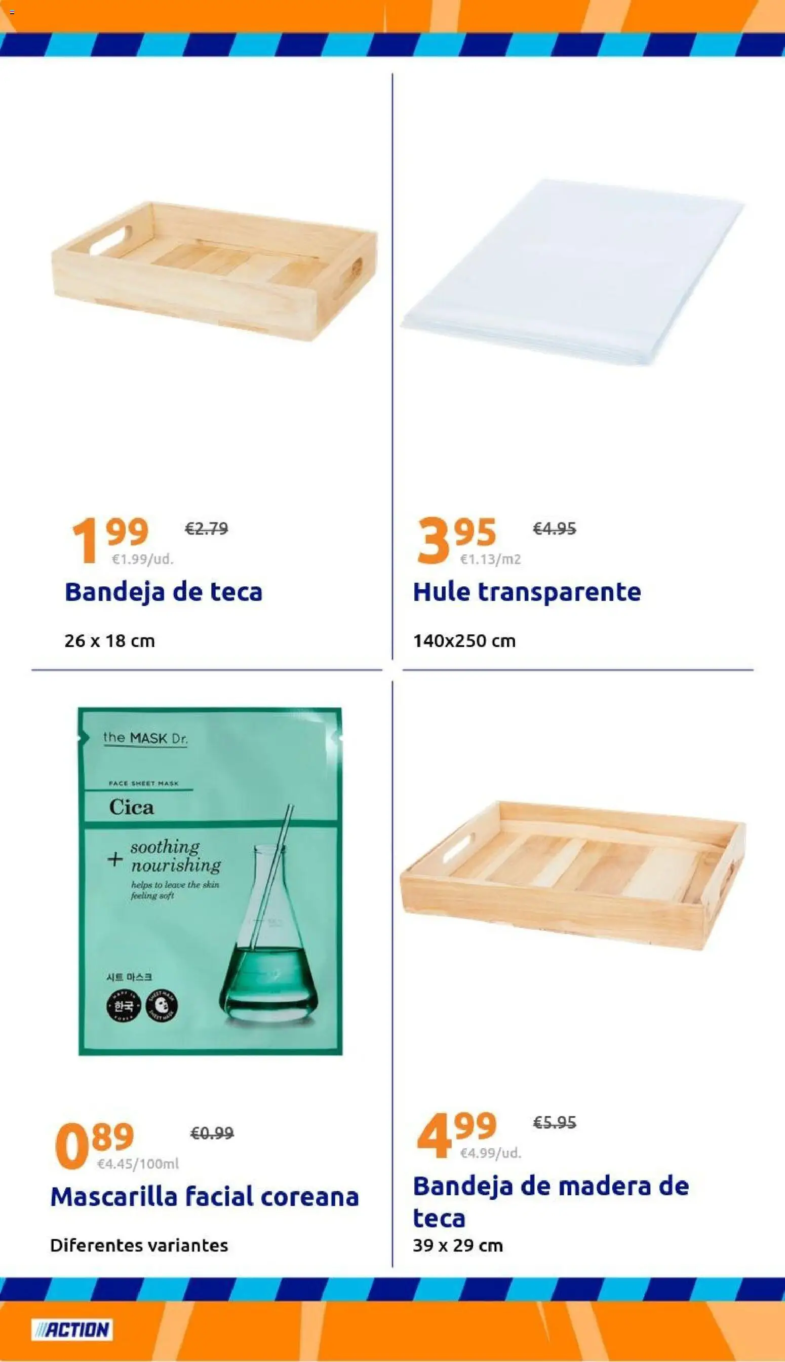 Action folleto │ válido desde el 27.05.2026 | Página: 24 | Productos: Mascarilla facial, Bandeja