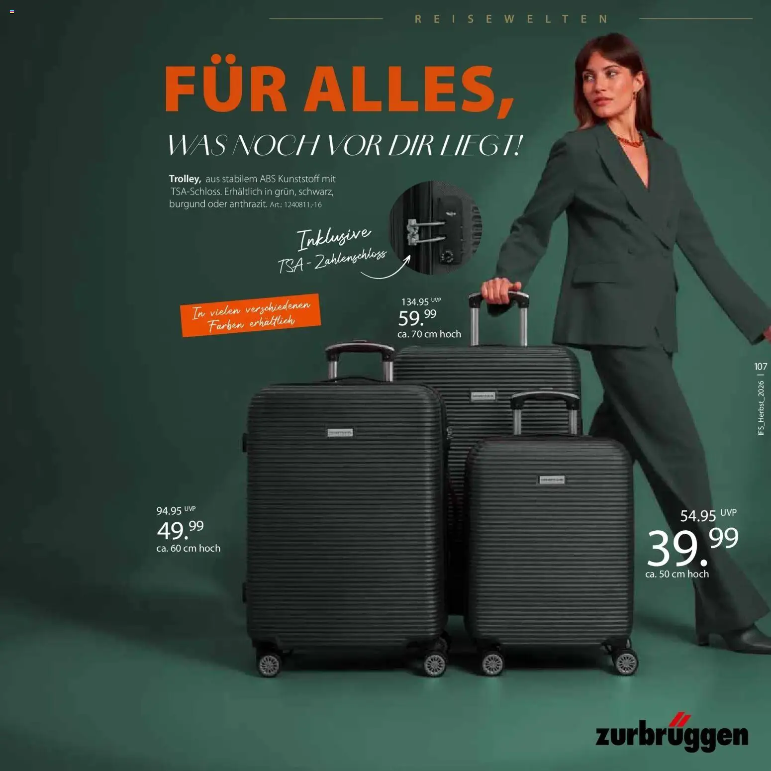 Zurbrüggen - Zurbrüggen: Von allem nur das beste (ab 24.10.2026) zum Blättern | Seite: 107