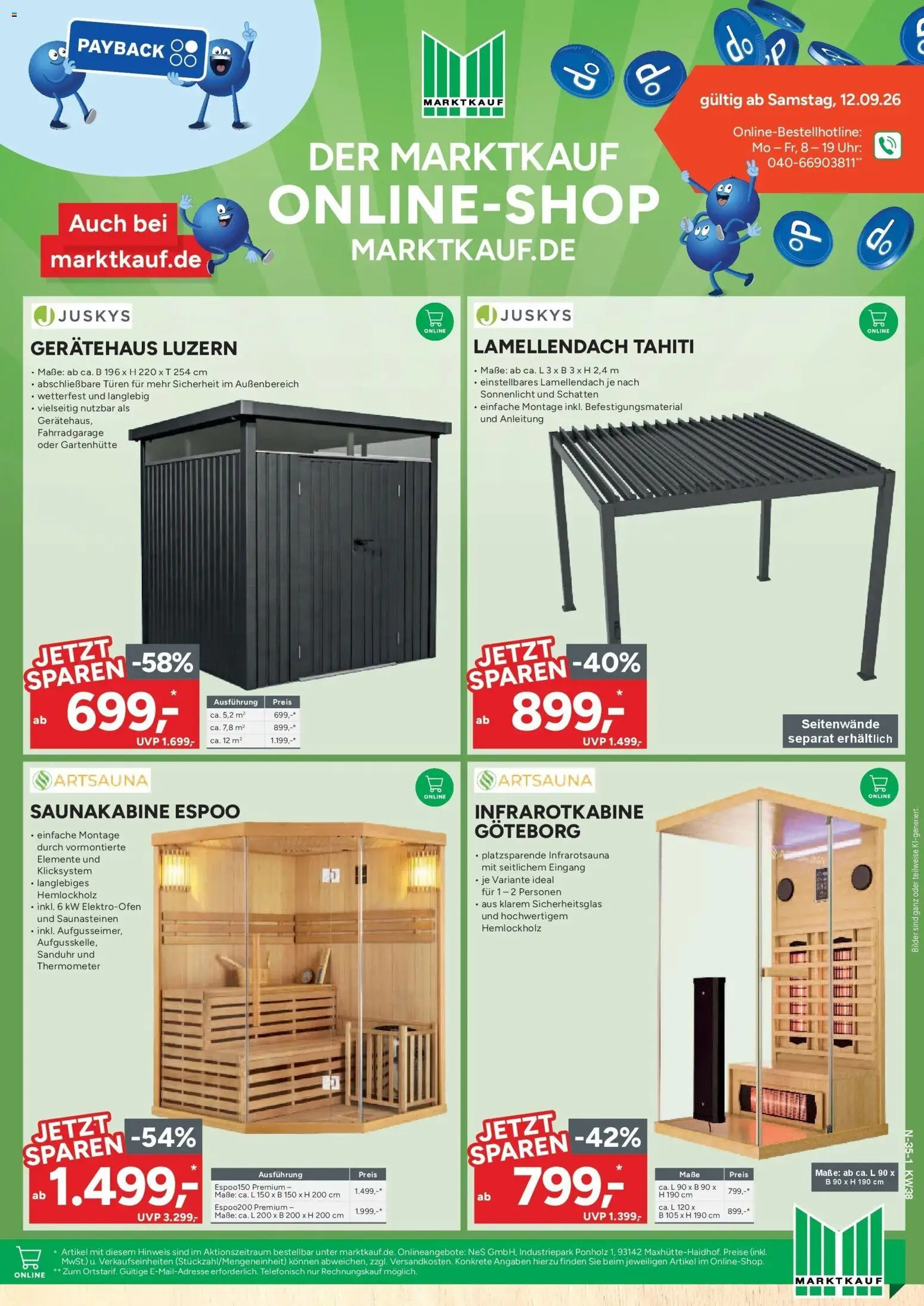 Marktkauf Prospekt Cuxhaven (ab 14.09.2026) » Angebote online | Seite: 35 | Produkte: Thermometer, Bilder, Uhr