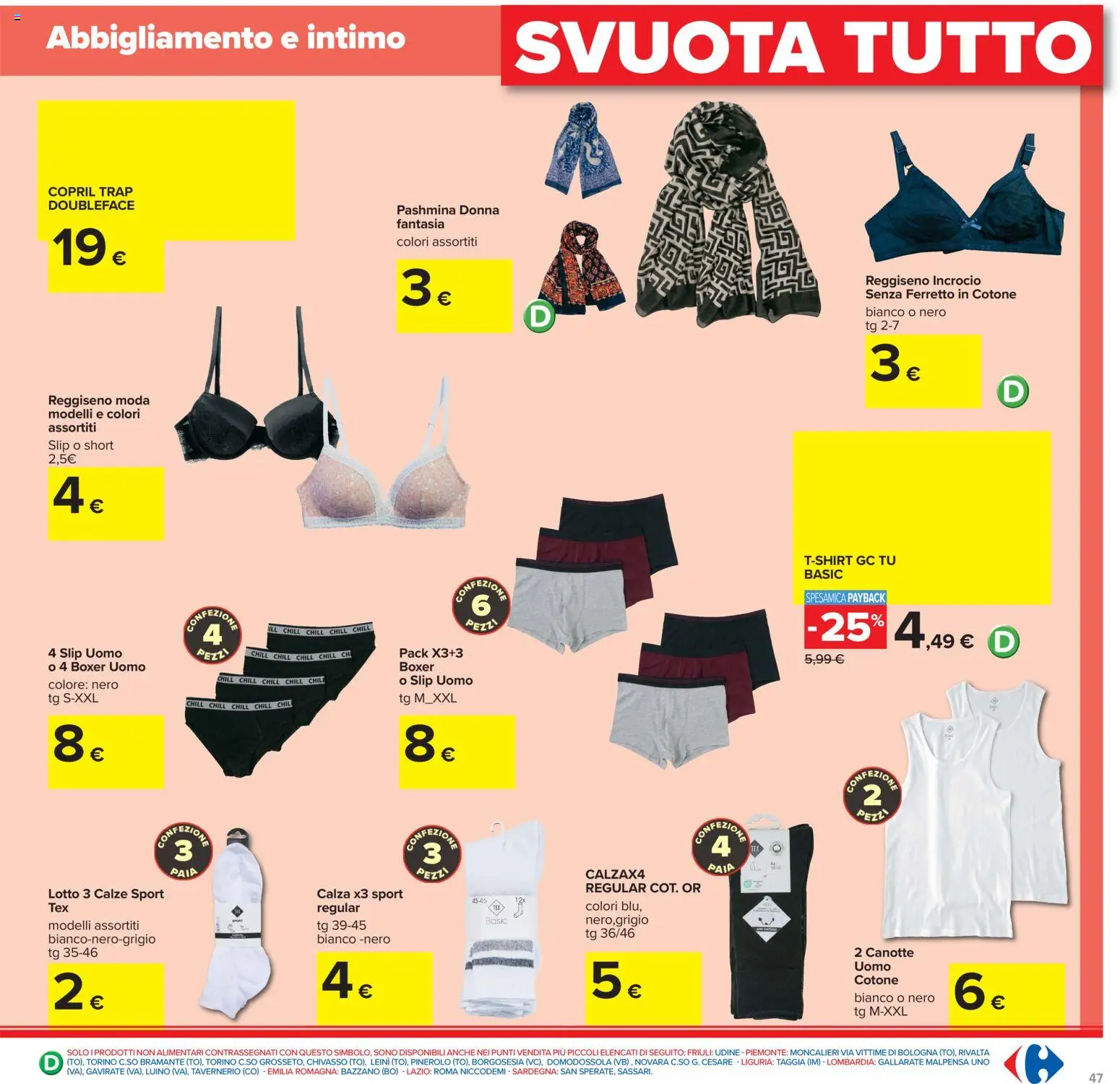 Volantino Carrefour del 29/09/2026 | Pagina: 47