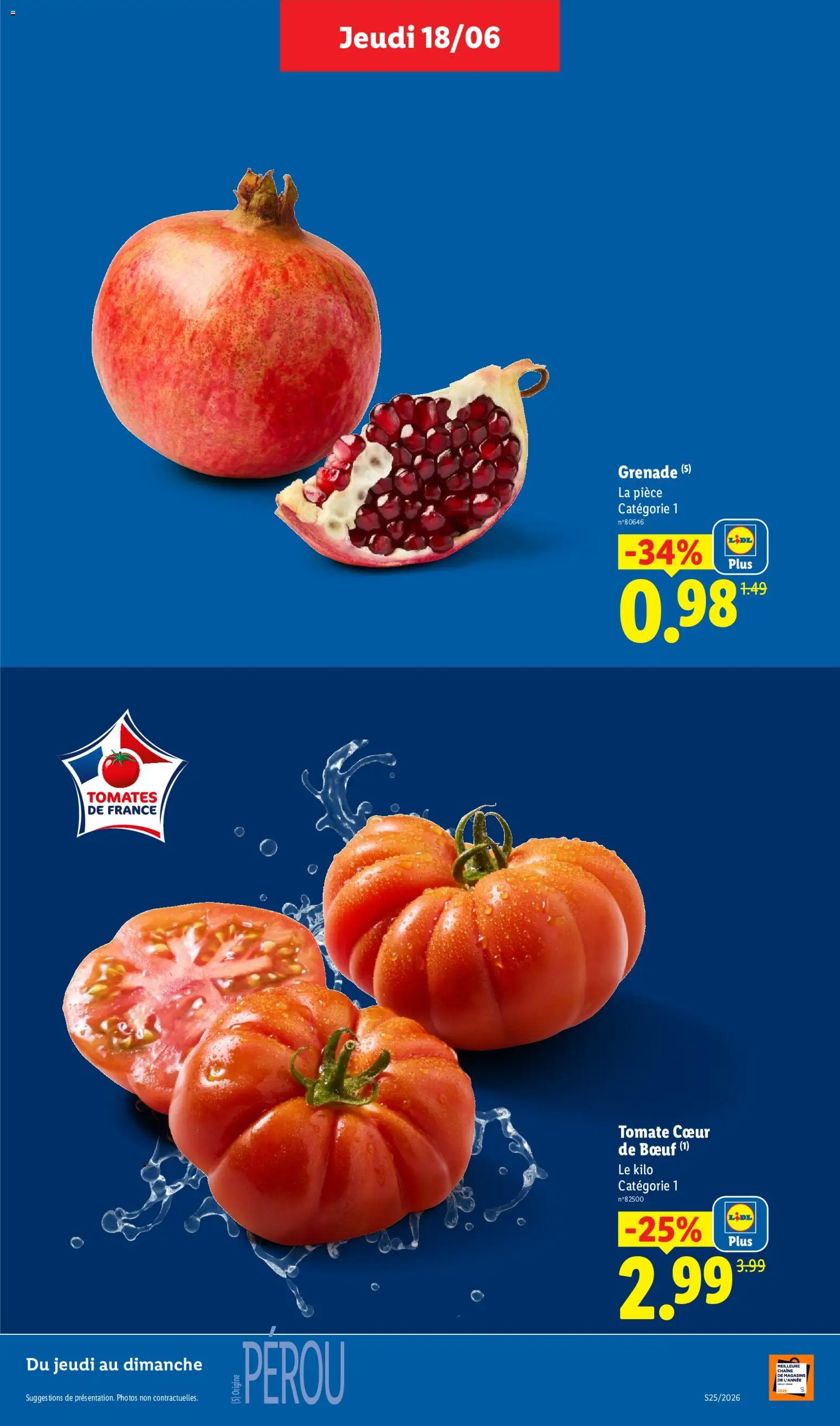 {H1} | Page: 5 | Produits: Tomates