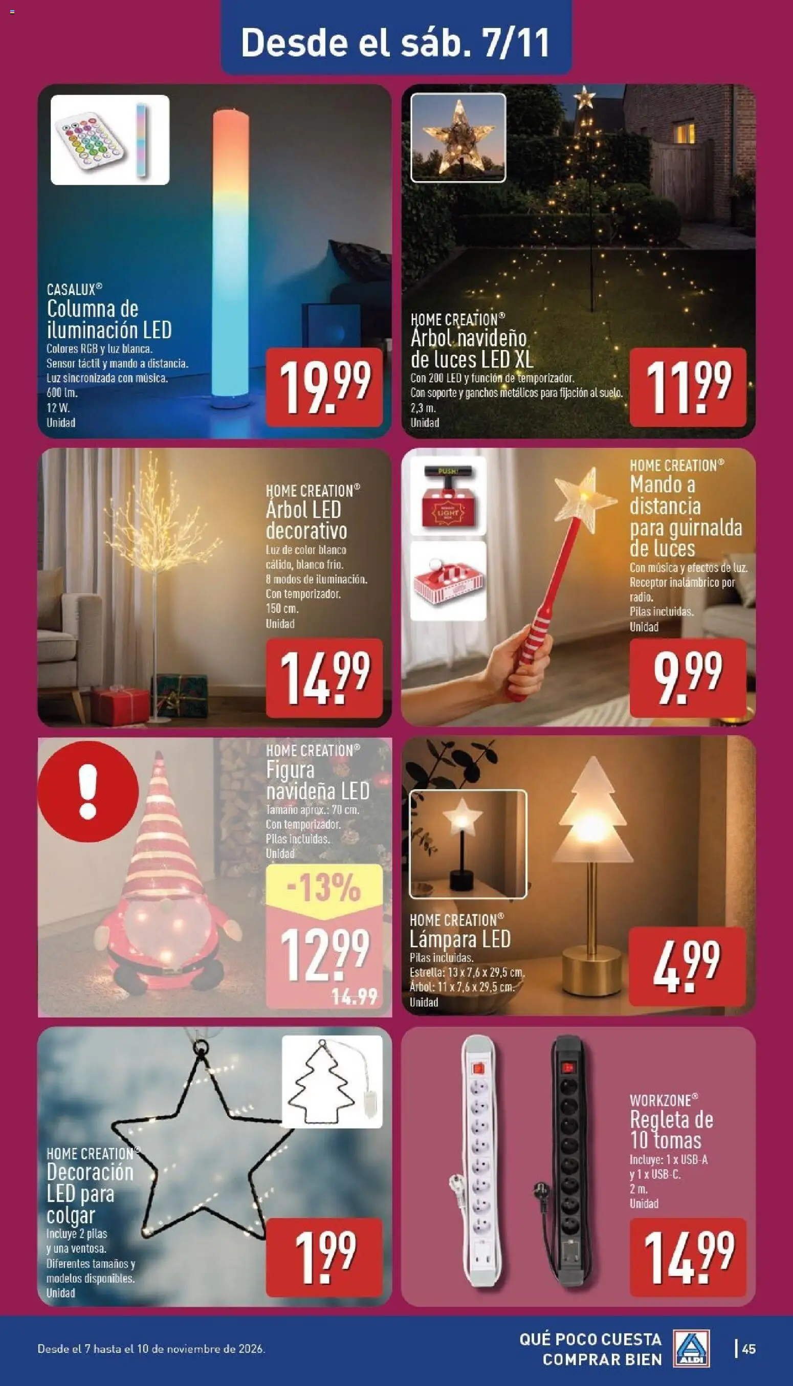 Aldi folleto Península │ válido desde el 02/11/2026 | Página: 45