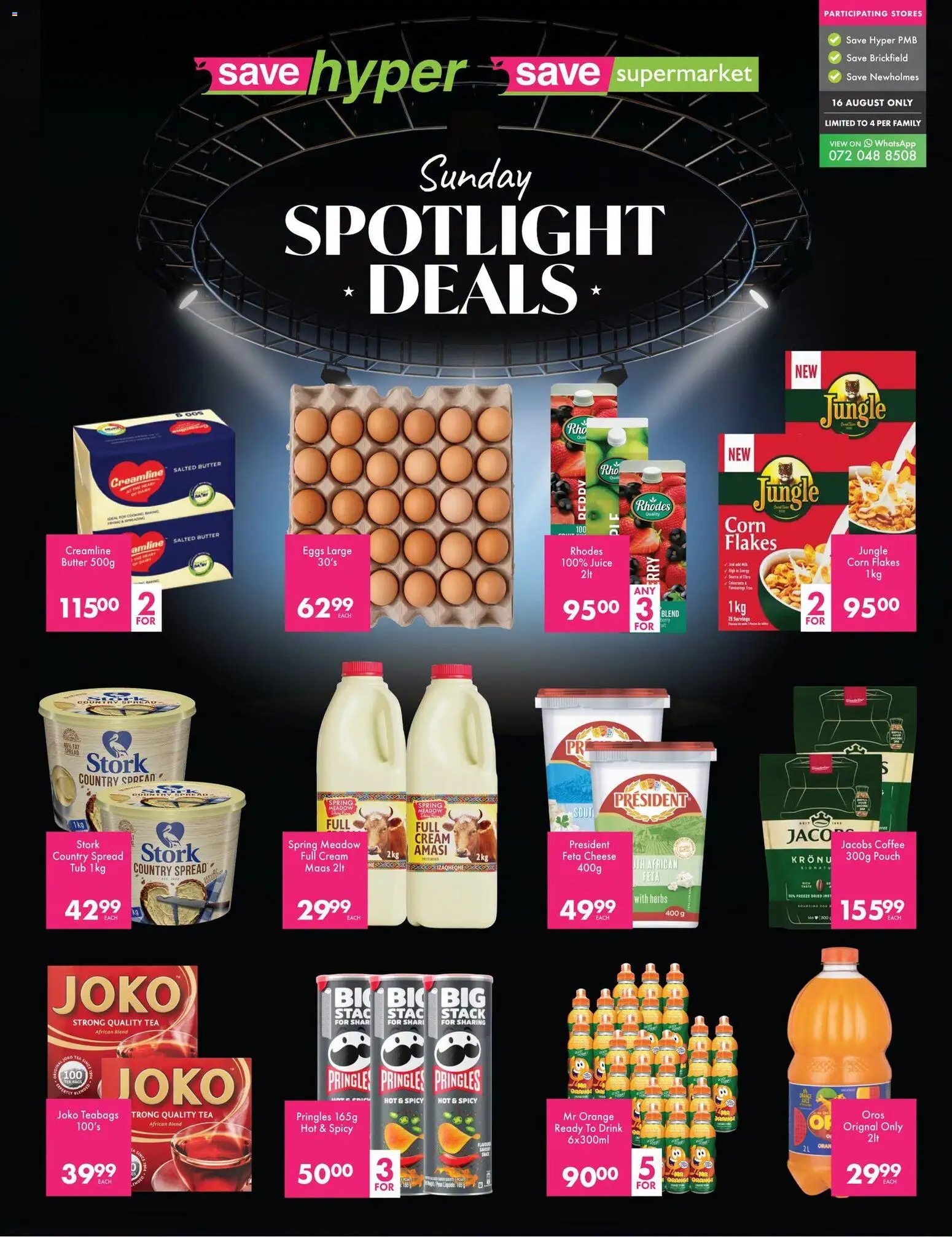 New Save catalogue – valid from 16/08/2026 | Page: 1 | Products: Cheese, Flakes, Herbs, Feta cheese
