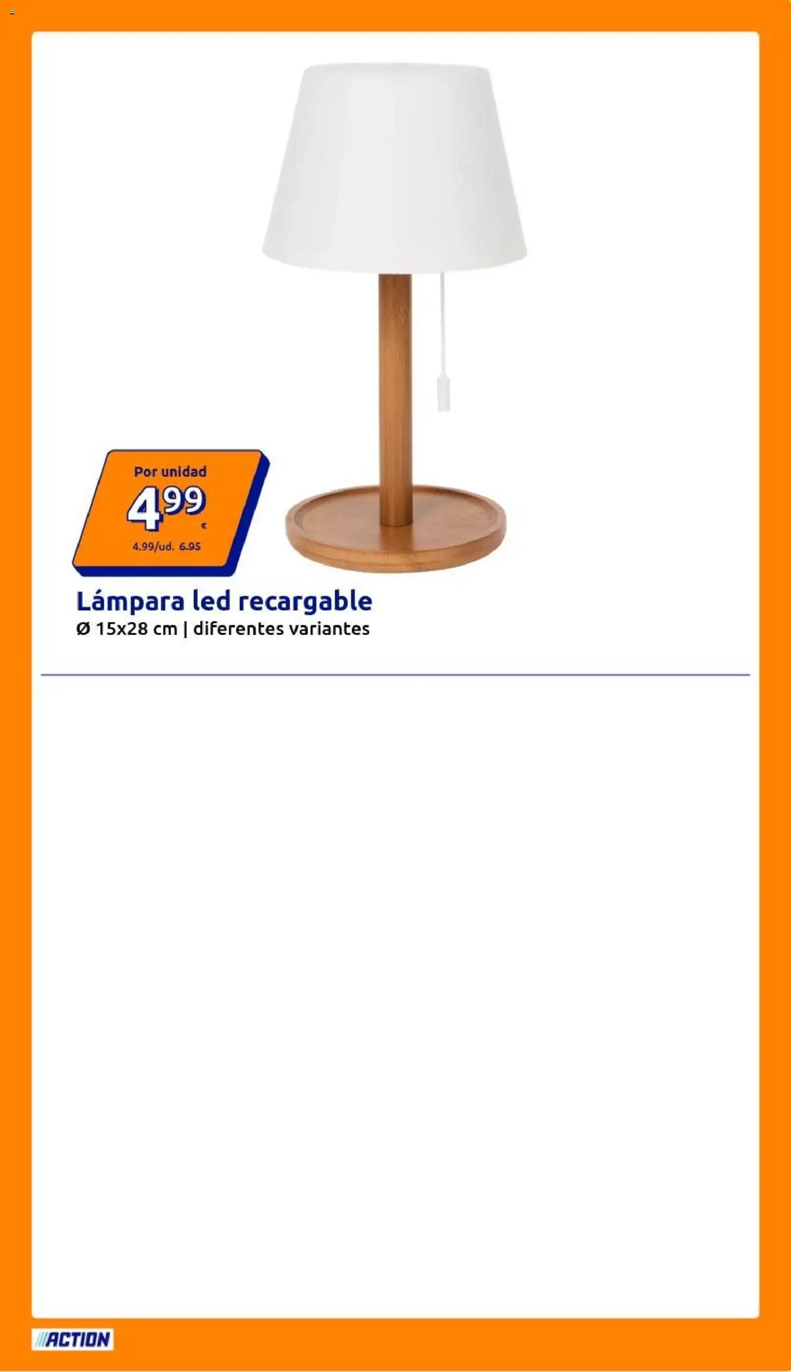 Action folleto │ válido desde el 12/08/2026 | Página: 27 | Productos: Lámpara