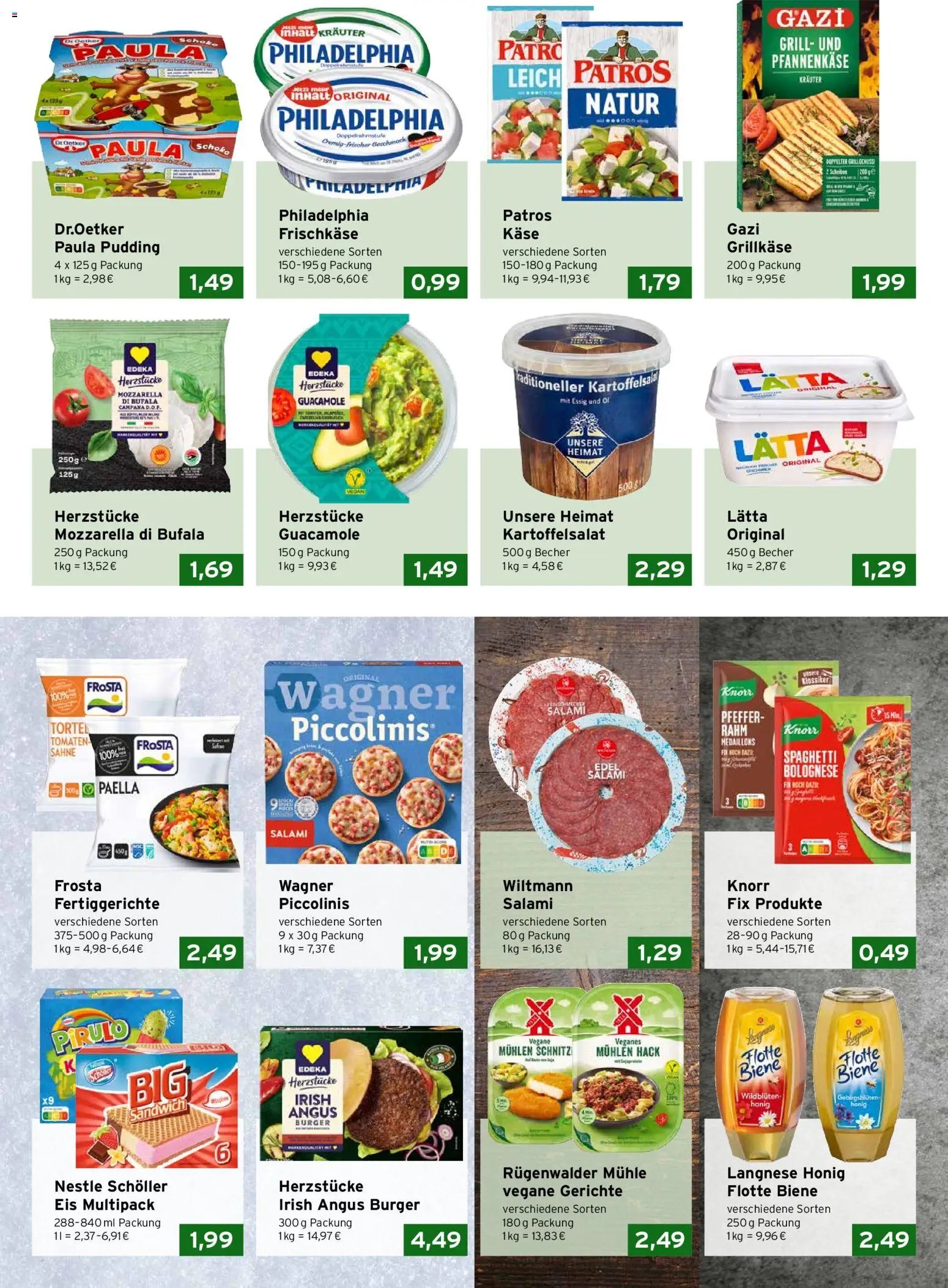 CAP Markt Prospekt – gültig ab 11.05.2026 | Seite: 2 | Produkte: Mühle, Käse, Frosta, Fertiggerichte