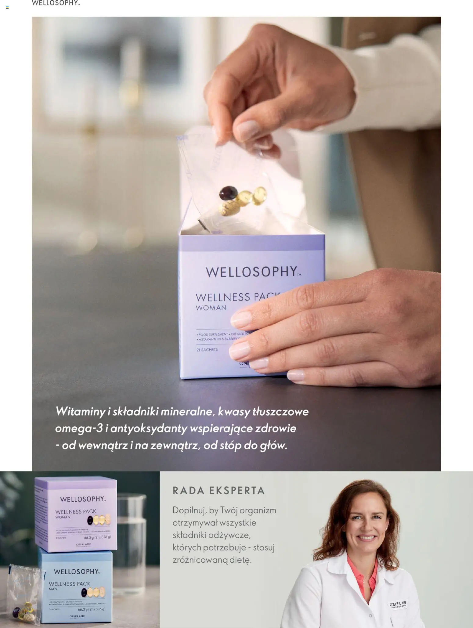 Oriflame Katalog - Przewodnik po produktach Wellosophy od 15.11.2023 | Strona: 14