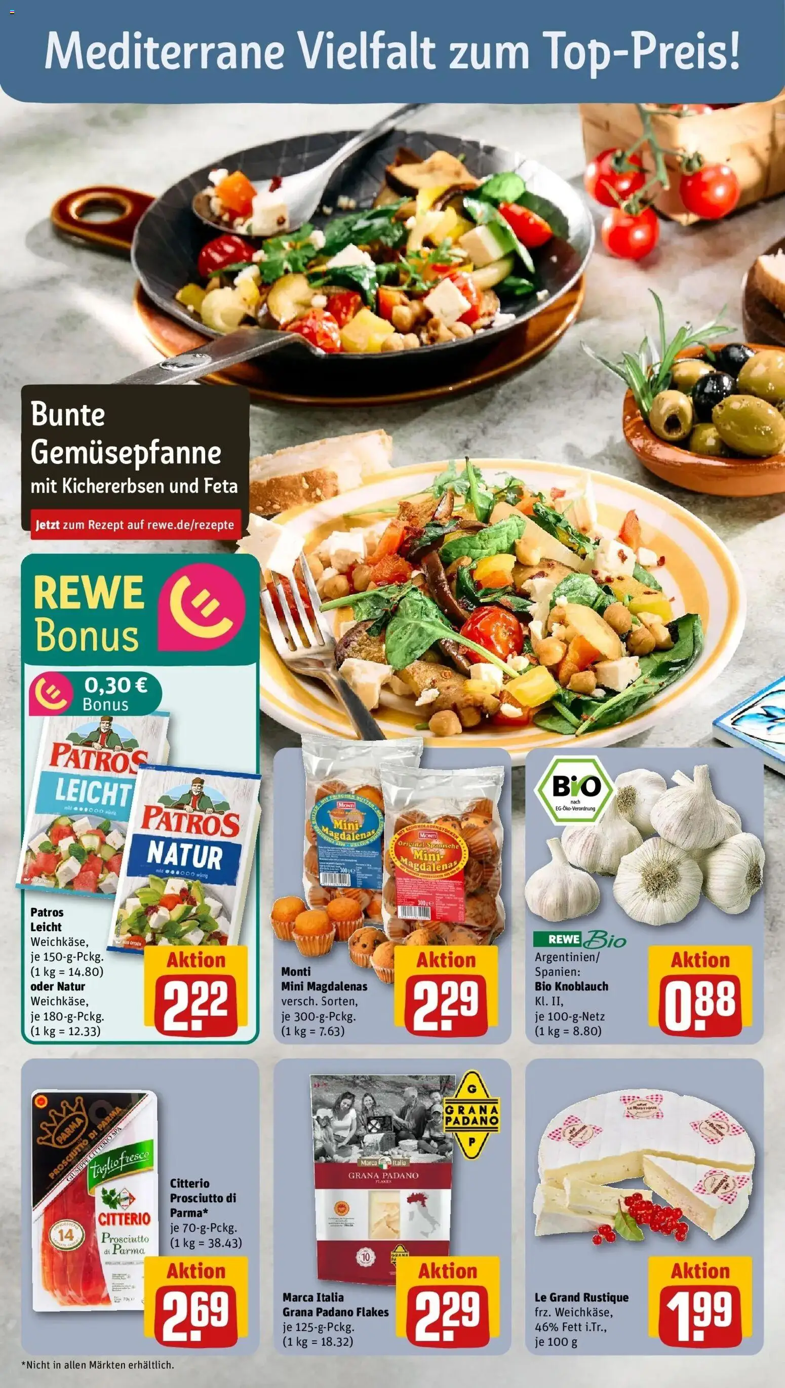 Rewe Prospekt Habichtswald/Ehlen	 – gültig ab 02.03.2026 | Seite: 12 | Produkte: Feta, Patros, Knoblauch