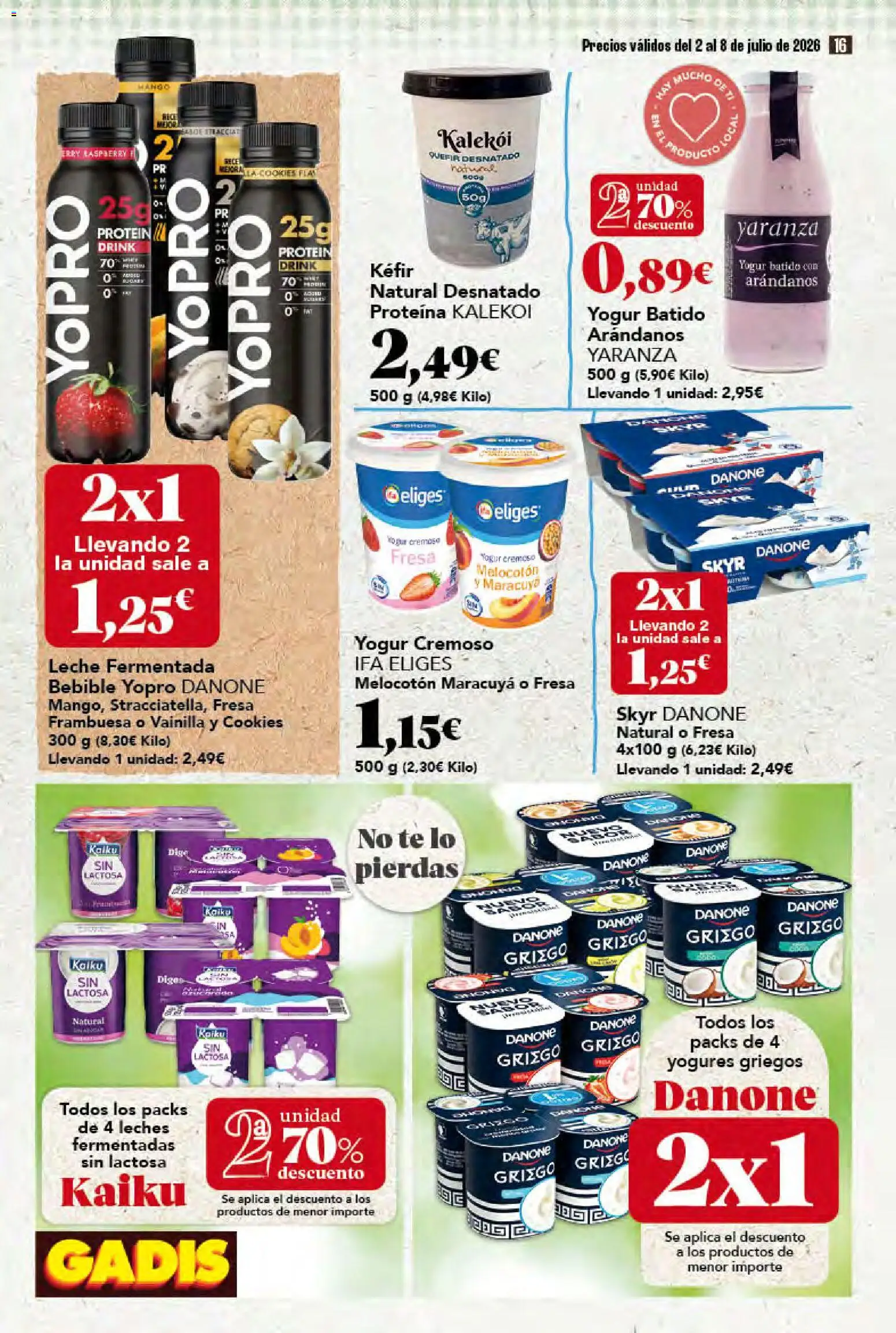 Gadis folleto │ válido desde el 02/07/2026 | Página: 16