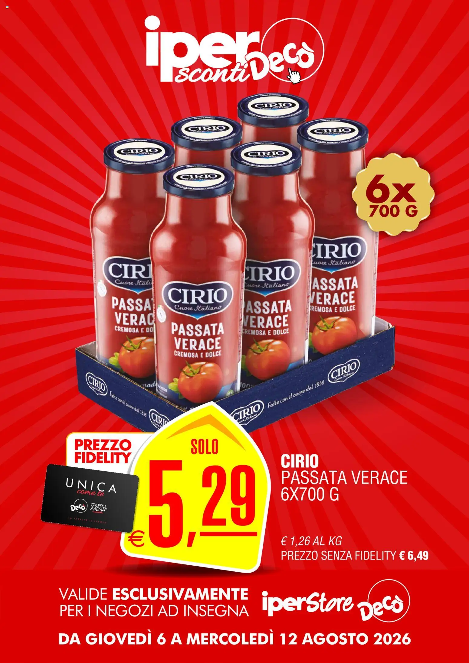 Volantino Decò del 06/08/2026 | Pagina: 5 | Prodotti: Tè
