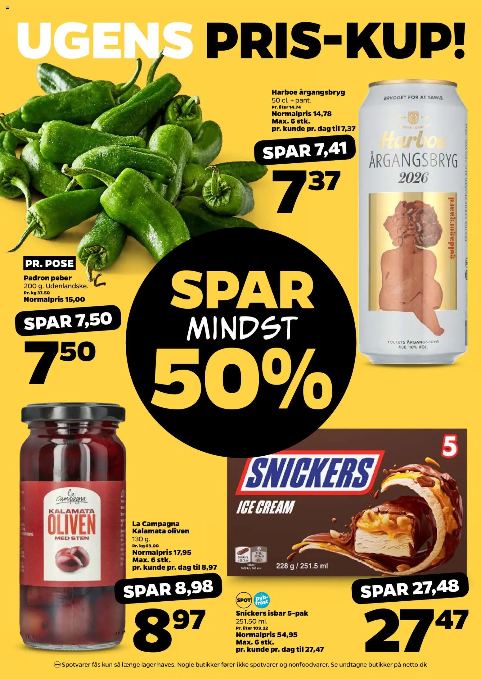 Netto tilbudsavis – gyldig fra 05.06.2026 | Side: 9 | Produkter: Peber, Oliven