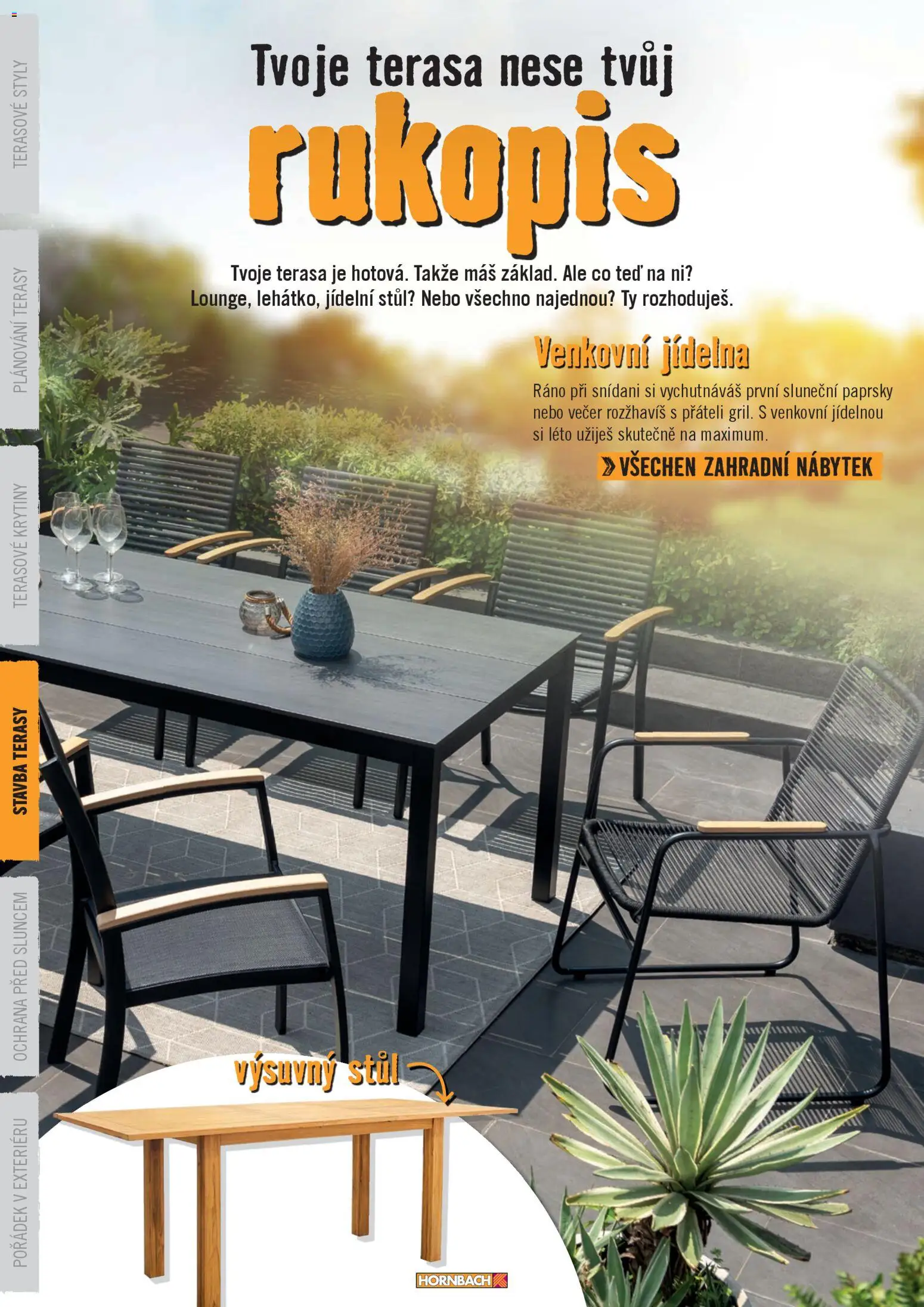 HORNBACH leták - Terasa od 01.01.2026 | Strana: 34 | Produkty: Nábytek, Stůl, Zahradní nábytek