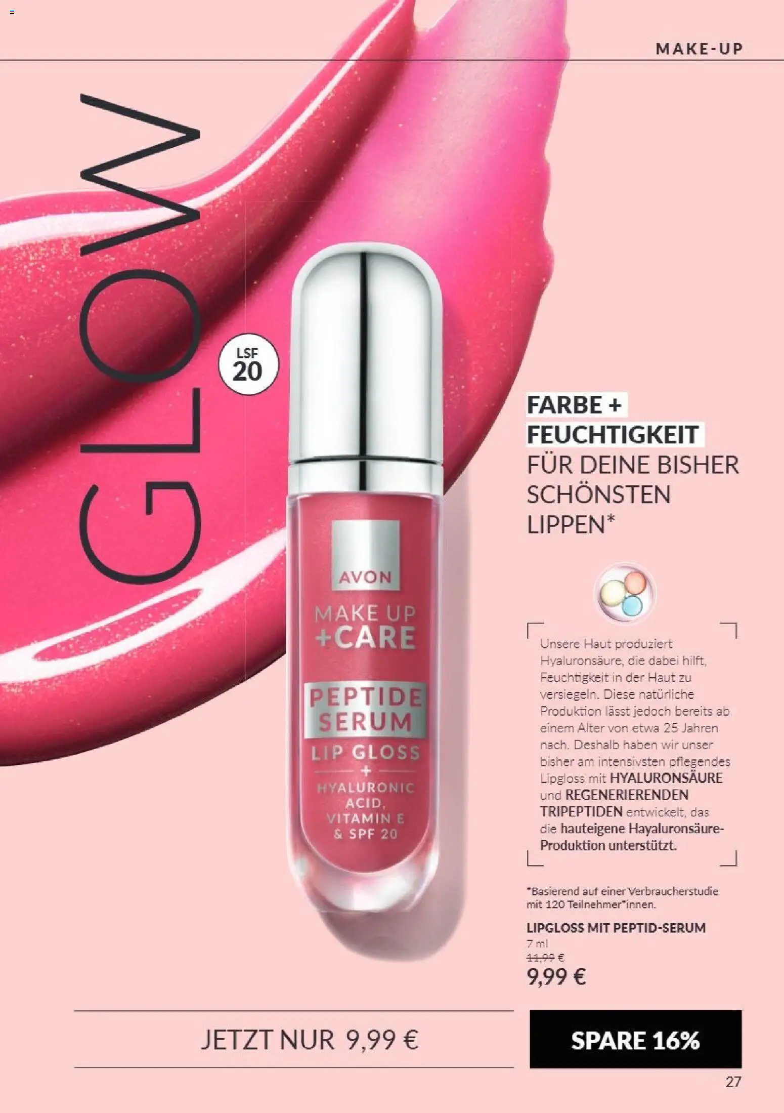 AVON Katalog Oktober 2026 – gültig ab 01.10.2026 | Seite: 27 | Produkte: Lipgloss, Serum