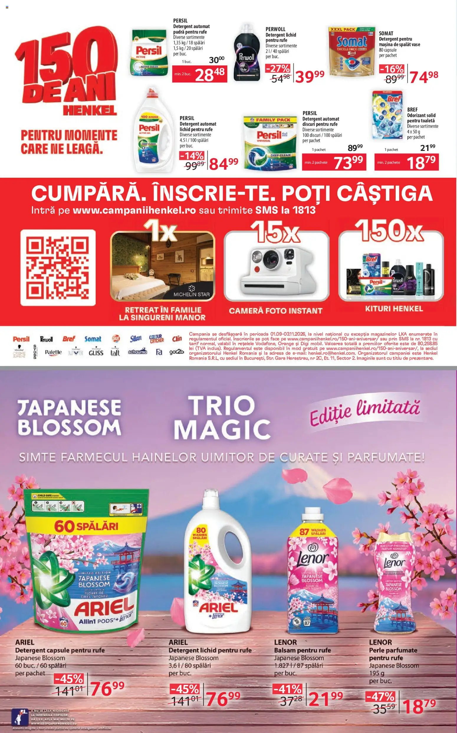 Noul catalog Selgros – valabil de la 18.09.2026 | Pagină: 14 | Produse: Clean, Mașină De Spălat, Detergent Automat, Balsam