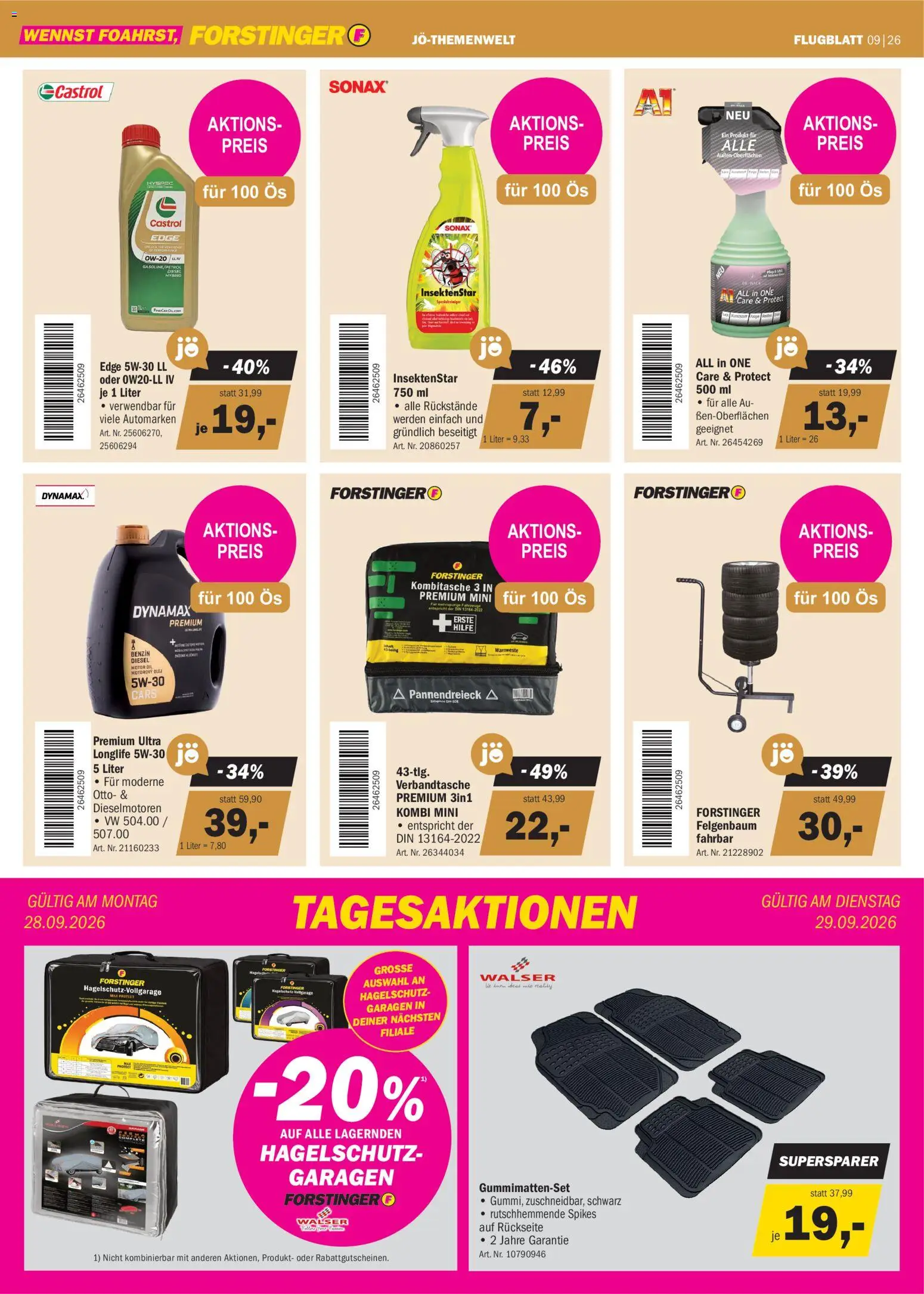 Forstinger Flugblatt gültig ab 16.09.2026 | Seite: 10