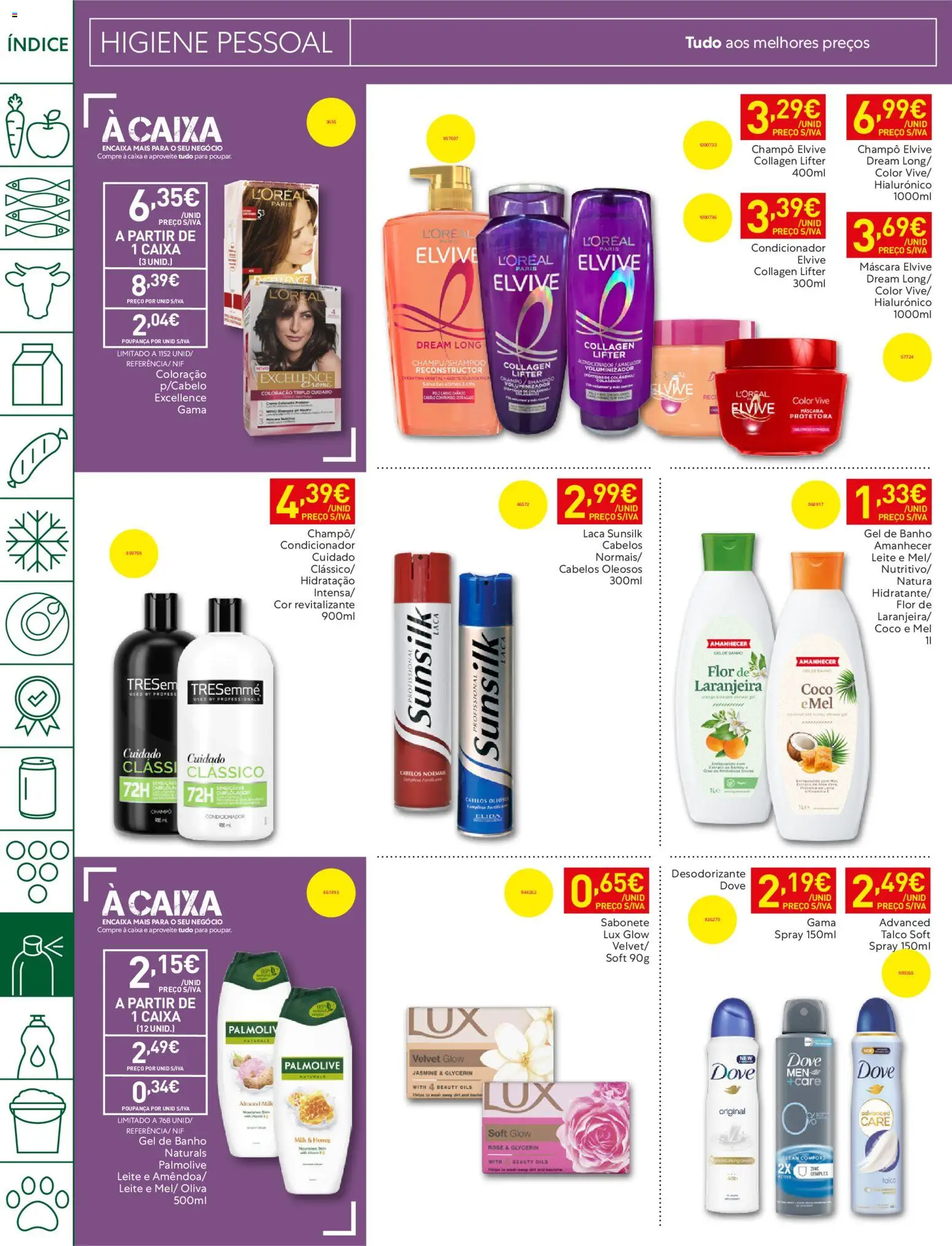 Recheio folheto Madeira │ válido de 14/07/2026 | Página: 32 | Produtos: Condicionador, Gel de banho, Desodorizante, Sabonete