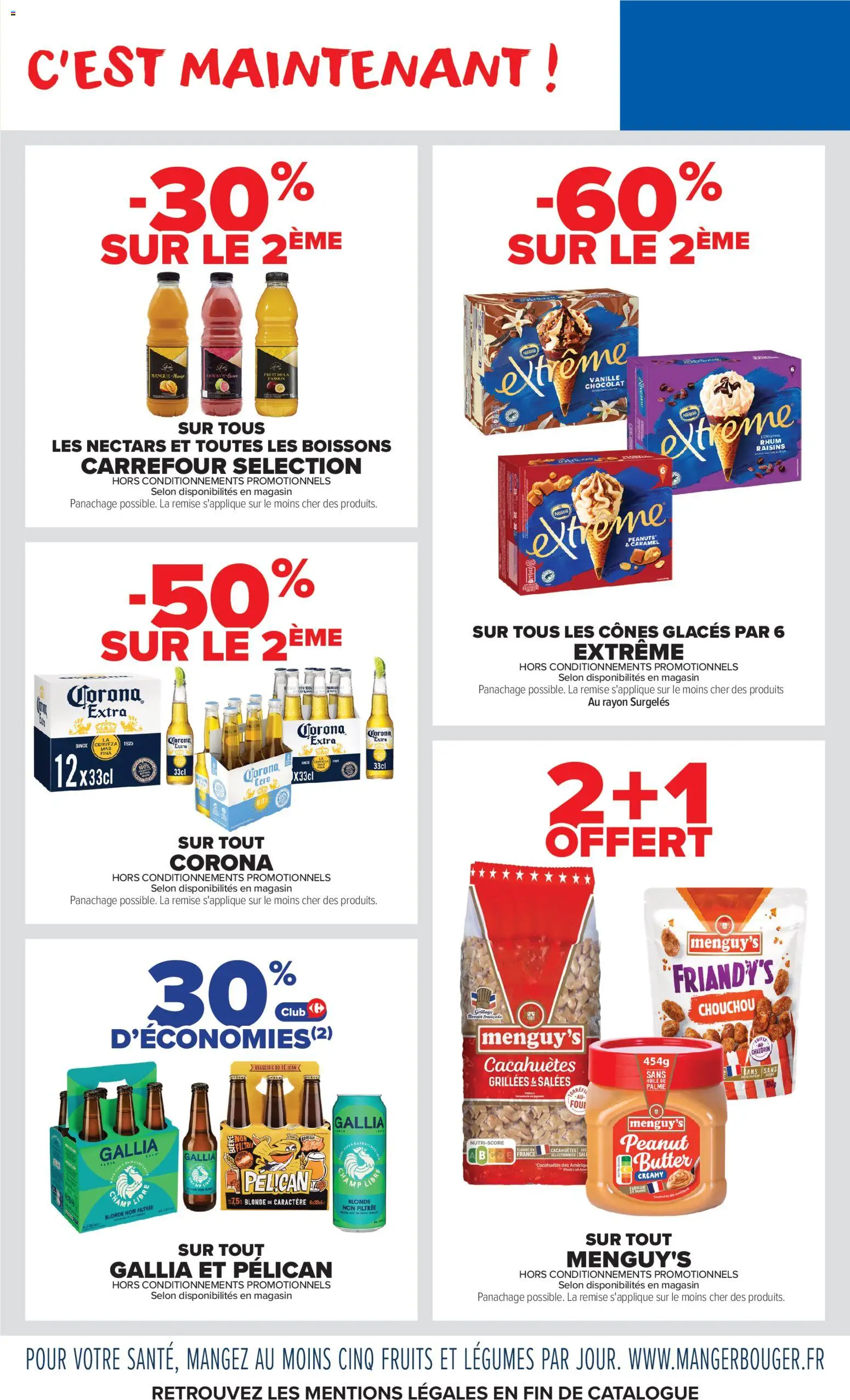 {H1} | Page: 9 | Produits: Glaces, Rhum, Cônes, Chocolat