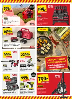Jula erbjudanden - Förhandsvisning av reklamblad från butik Jula aktuell från 20/08/2026 | Sida: 3 | Produkter: Batterier, Skruvdragare, Ryobi, Batteri