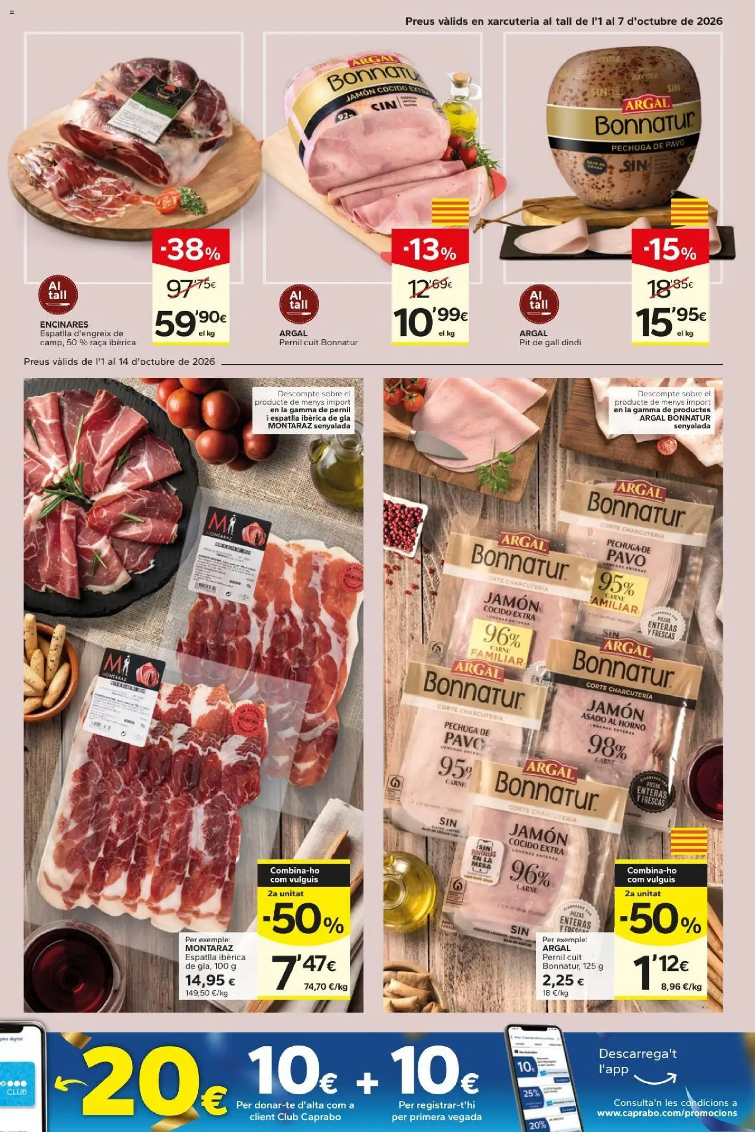 Caprabo folleto │ válido desde el 01/10/2026 | Página: 9 | Productos: Horno, Carne, Mesa, Pavo