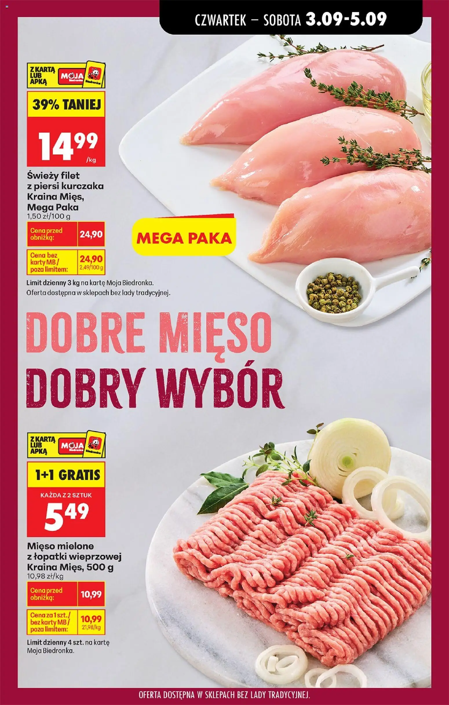 Biedronka Polsko leták - Codziennie niskie ceny od 03.09.2026 | Strana: 35 | Produkty: Filet, Karty